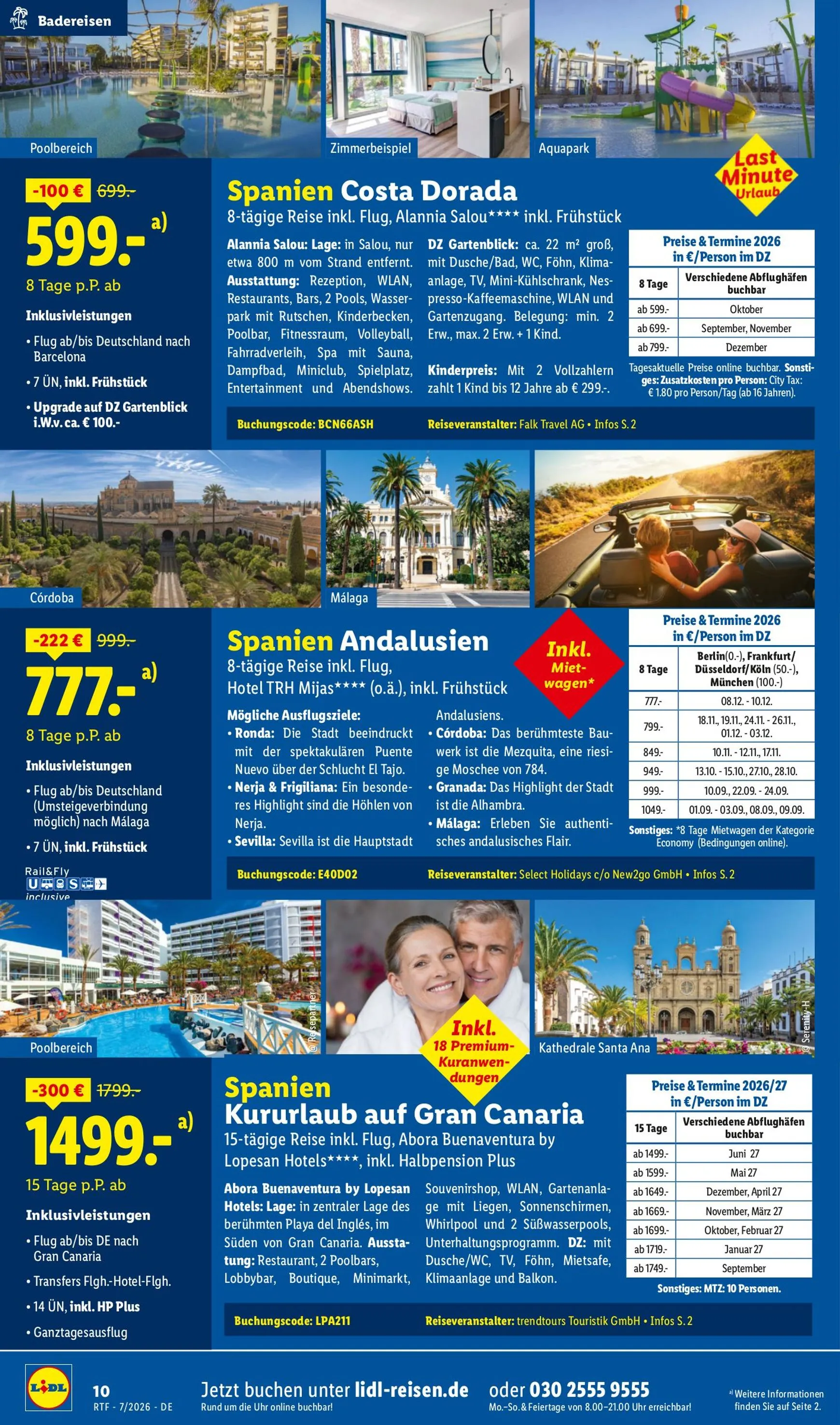 Auf die Berge, fertig, los. Last Minute Urlaub von 15. Juli bis 15. August 2026 - Prospekt seite 10