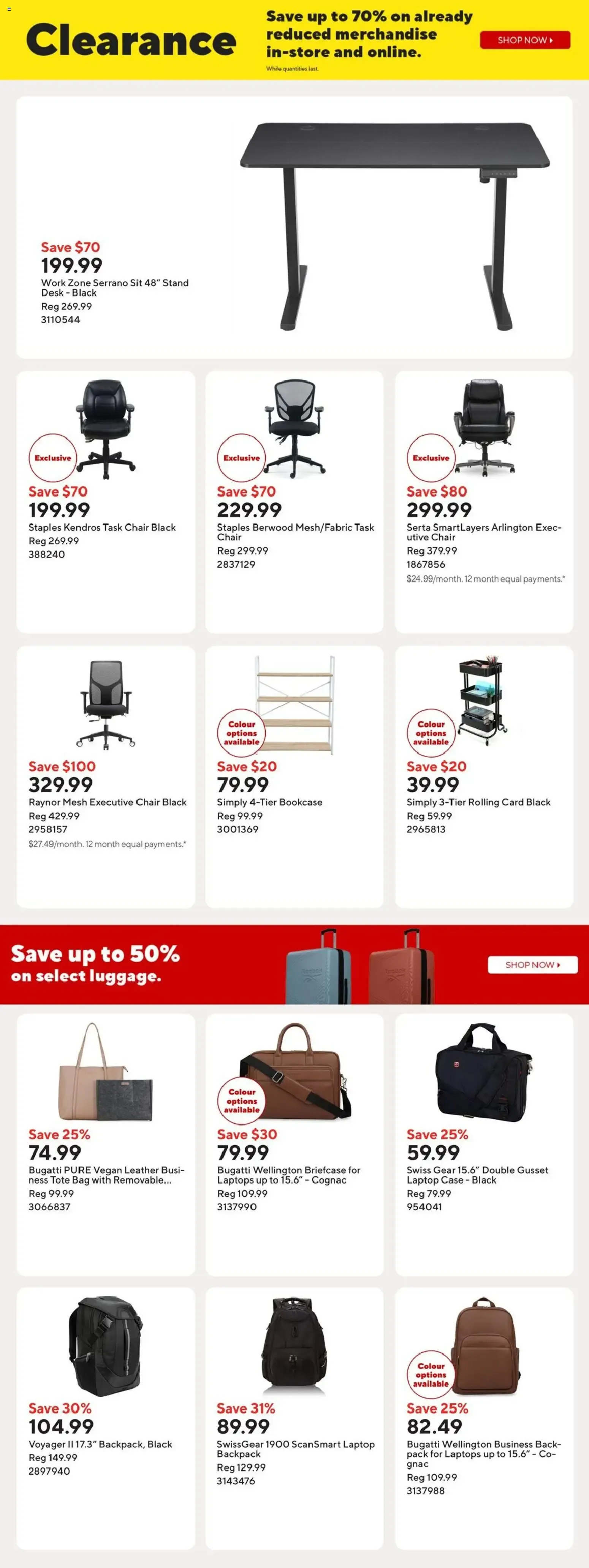 Staples Easy Deal Days from June 19 to June 26 2026 - flyer page 12