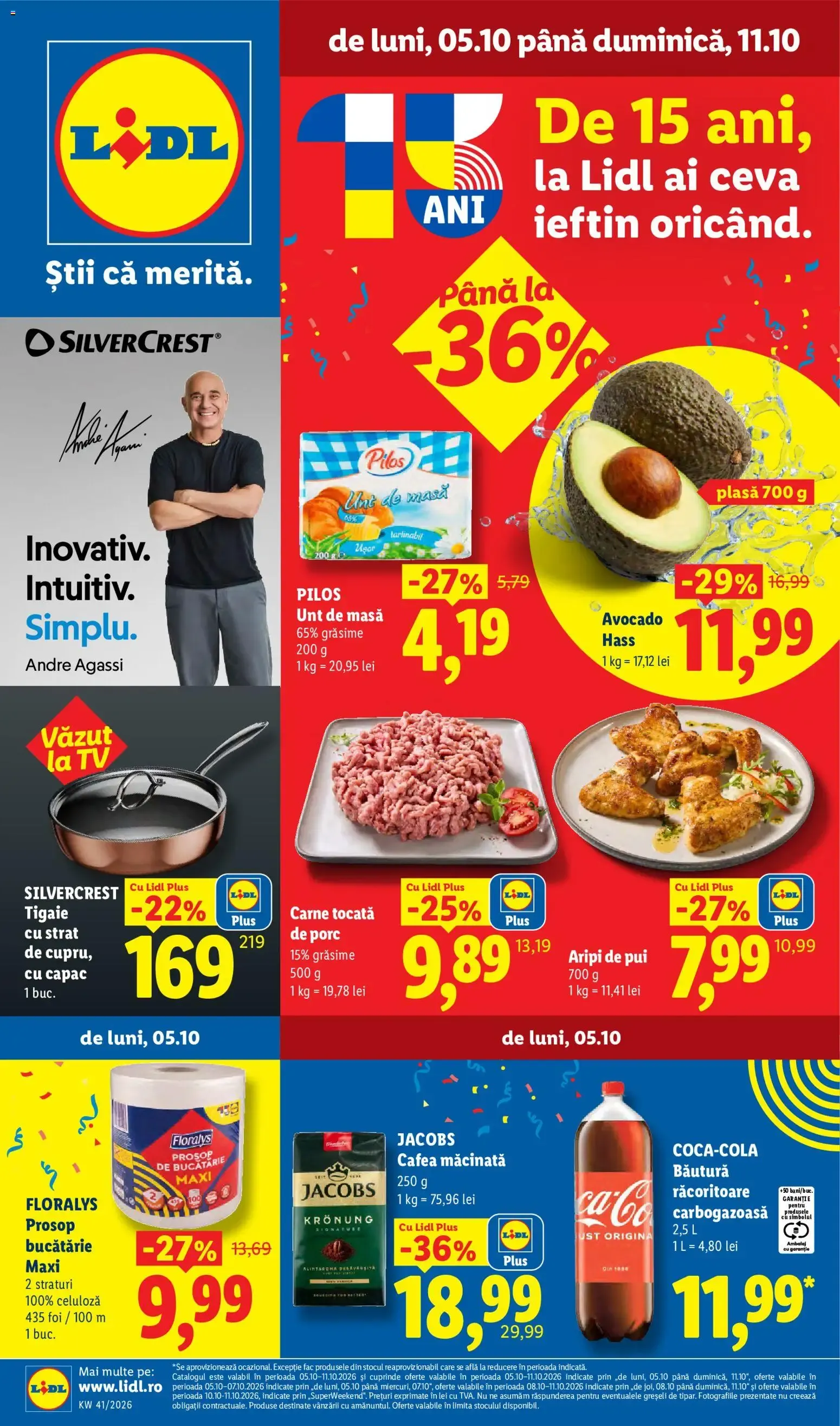 Catalog Catalog LIDL 05.10.2026 - Oferta și Revista online de la 5 octombrie până la 11 octombrie 2026 - Revista Pagina 1