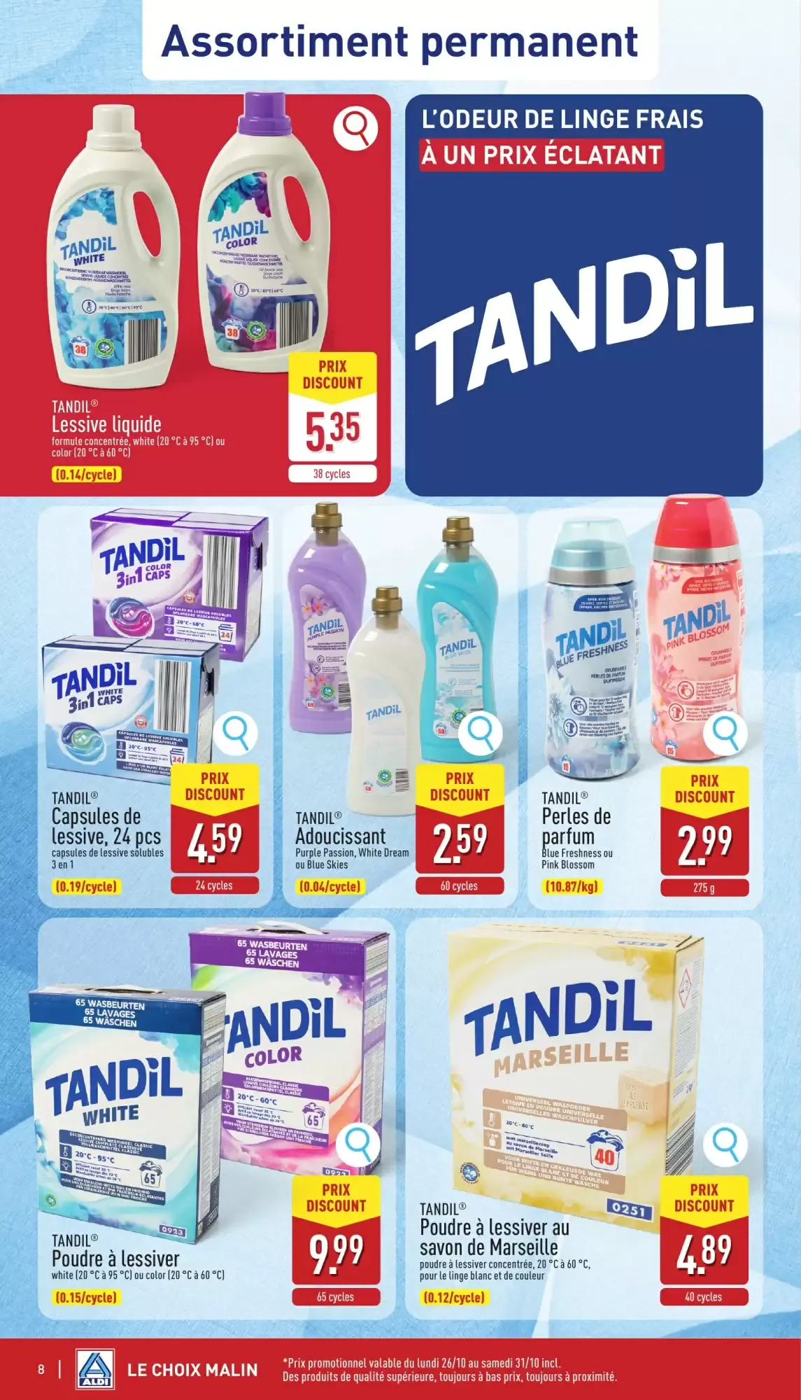 ALDI Dépliant del 26 al 31 de octubre van 26 oktober tot 31 oktober 2026 - folder pagina 8