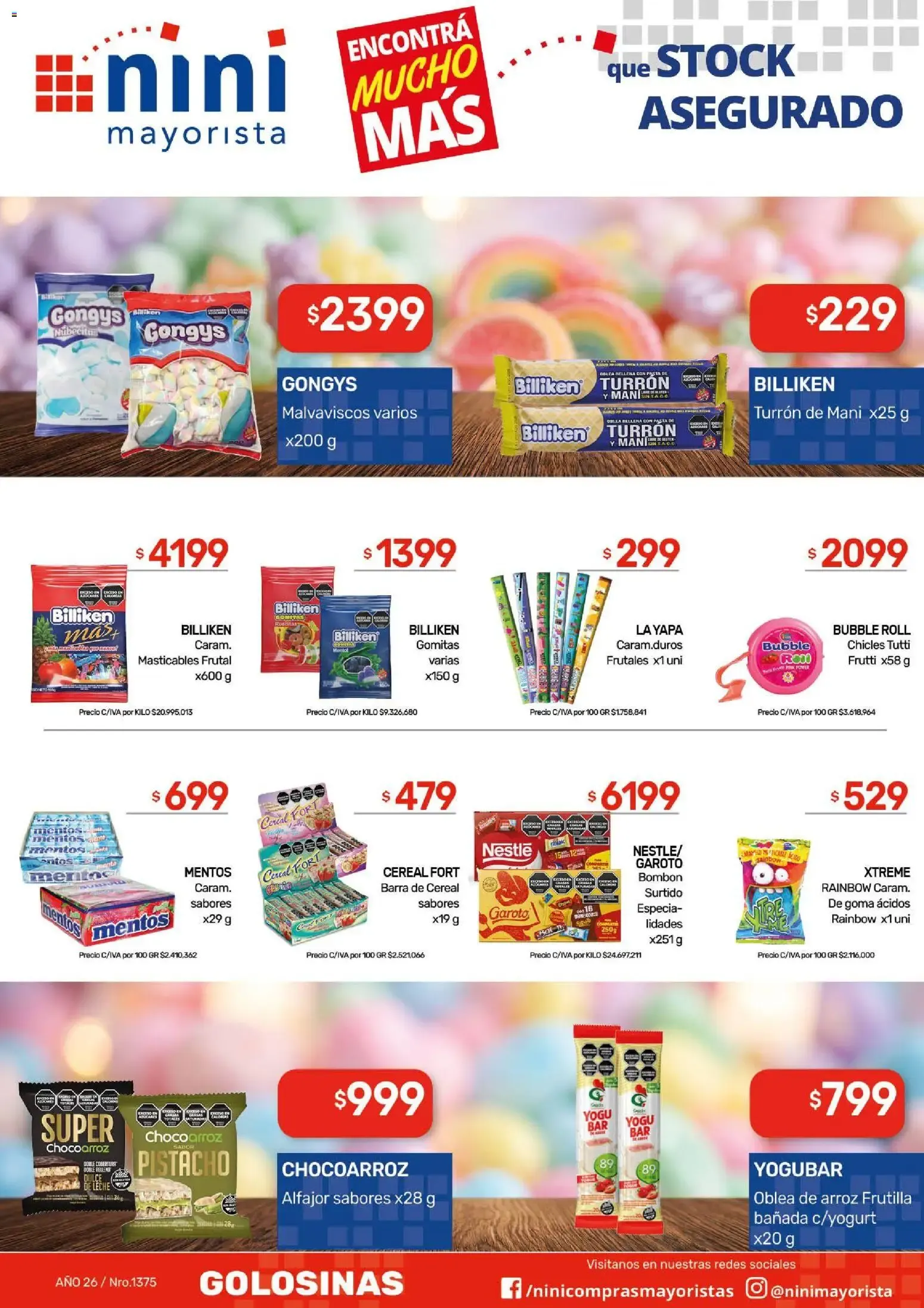 Ofertas de NINI Mayorista catálogo del 31/08/2026 - 06/09/2026 31 de agosto al 6 de septiembre 2026 - Página 33 del catálogo