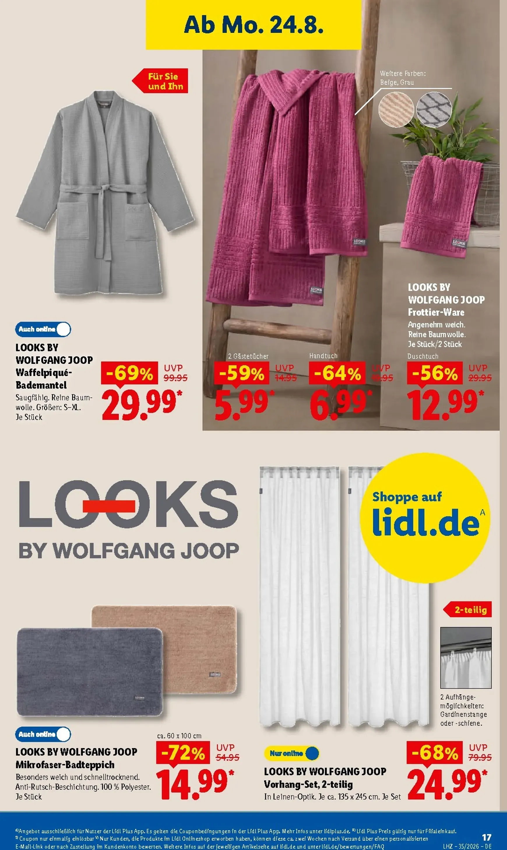 Lidl Prospekt nächste Woche – von Montag 24.08.2026 bis Samstag 29.08.2026 von 24. August bis 29. August 2026 - Prospekt seite 38