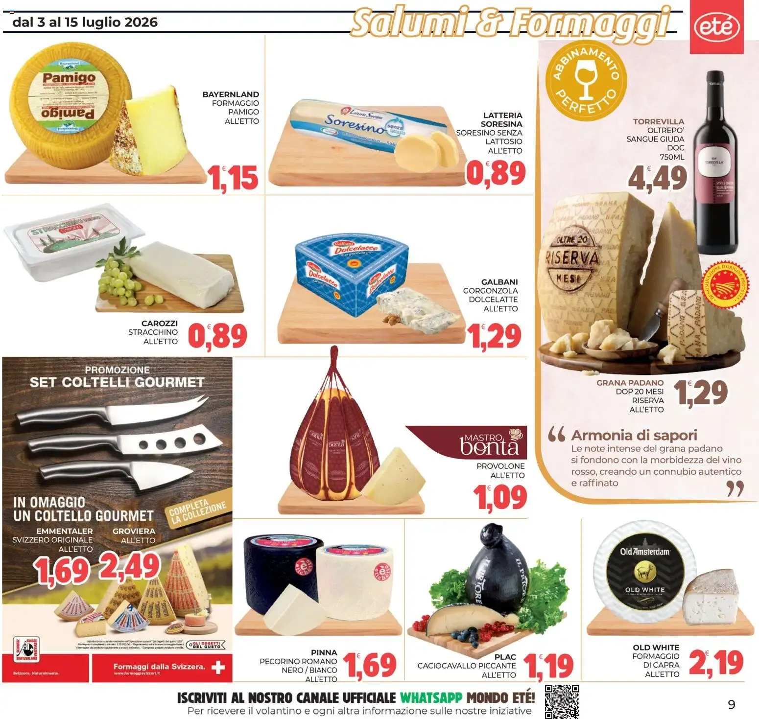 Eté volantino dal 03/07/2026 - online Offerte da 3 luglio a 15 luglio di 2026 - Pagina del volantino 9