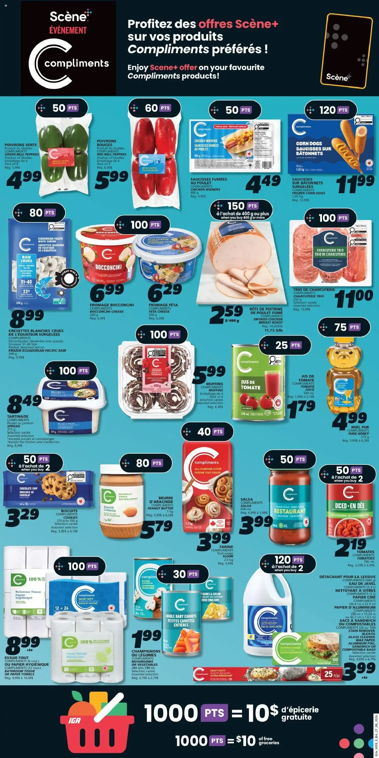 IGA weekly flyer / circulaire from Aug 27, 2026 > weekly specials & deals from August 27 to September 2 2026 - flyer page 13