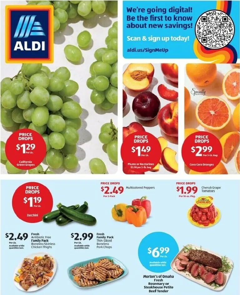 Weekly ad Current ALDI leaflet valid from Wednesday 08/26/2026 to Tuesday 09/01/2026 from August 26 to September 1 2026 - Page 1