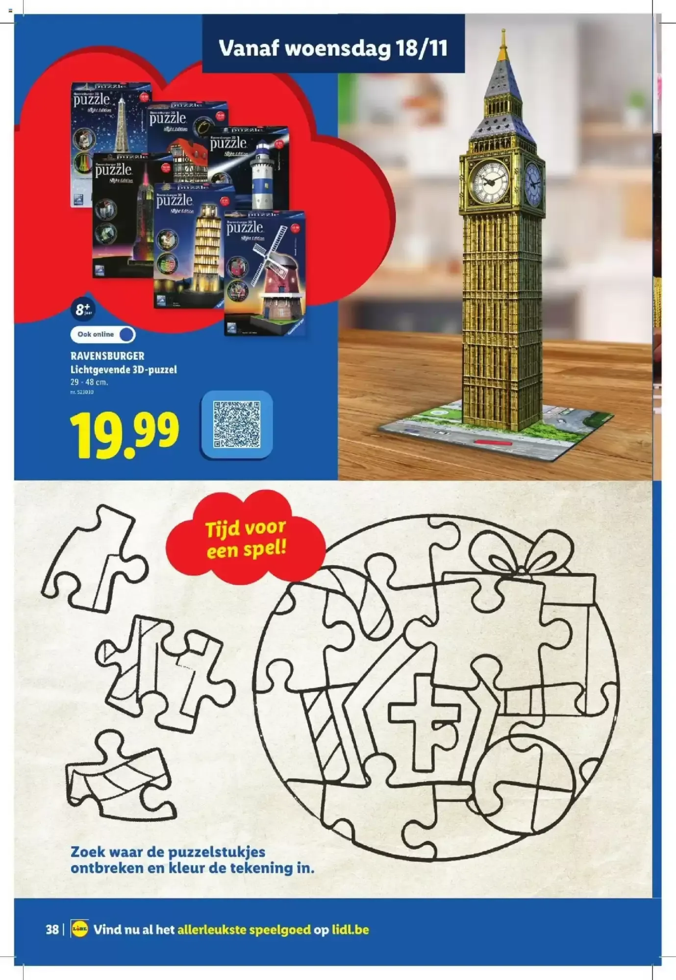 Lidl folder | Speelgoed van 21 oktober tot 24 november 2026 - folder pagina 38