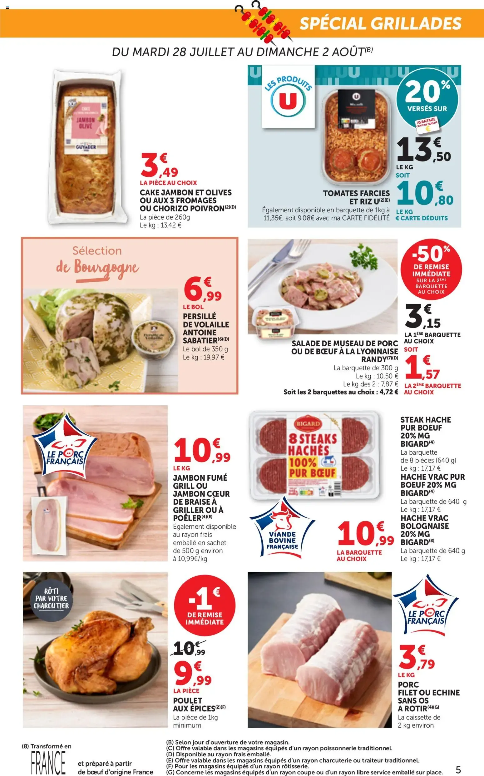 bi1 Catalogue maxi marché à partir du 28/07/2026 - promo en ligne du 28 juillet au 9 août 2026 - Catalogue page 5