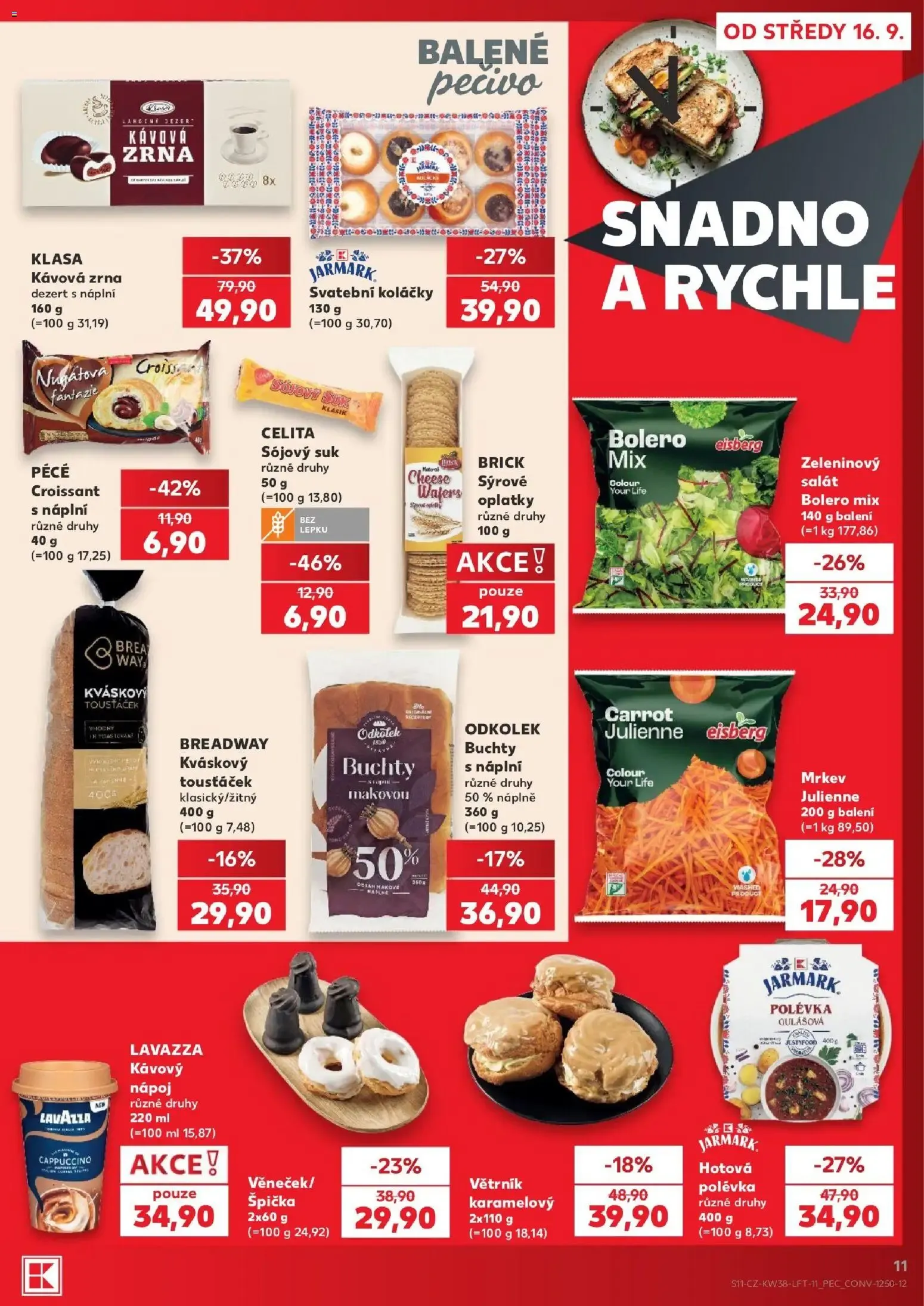Kaufland - XTRA 2x Více Bodů - 16. září 22. září 2026 - Page 11