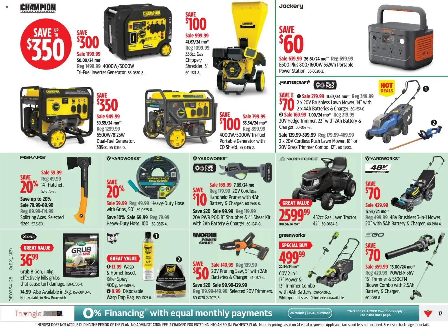 Canadian Tire weekly flyer from Aug 20, 2026 > weekly specials & deals from August 20 to August 26 2026 - flyer page 17