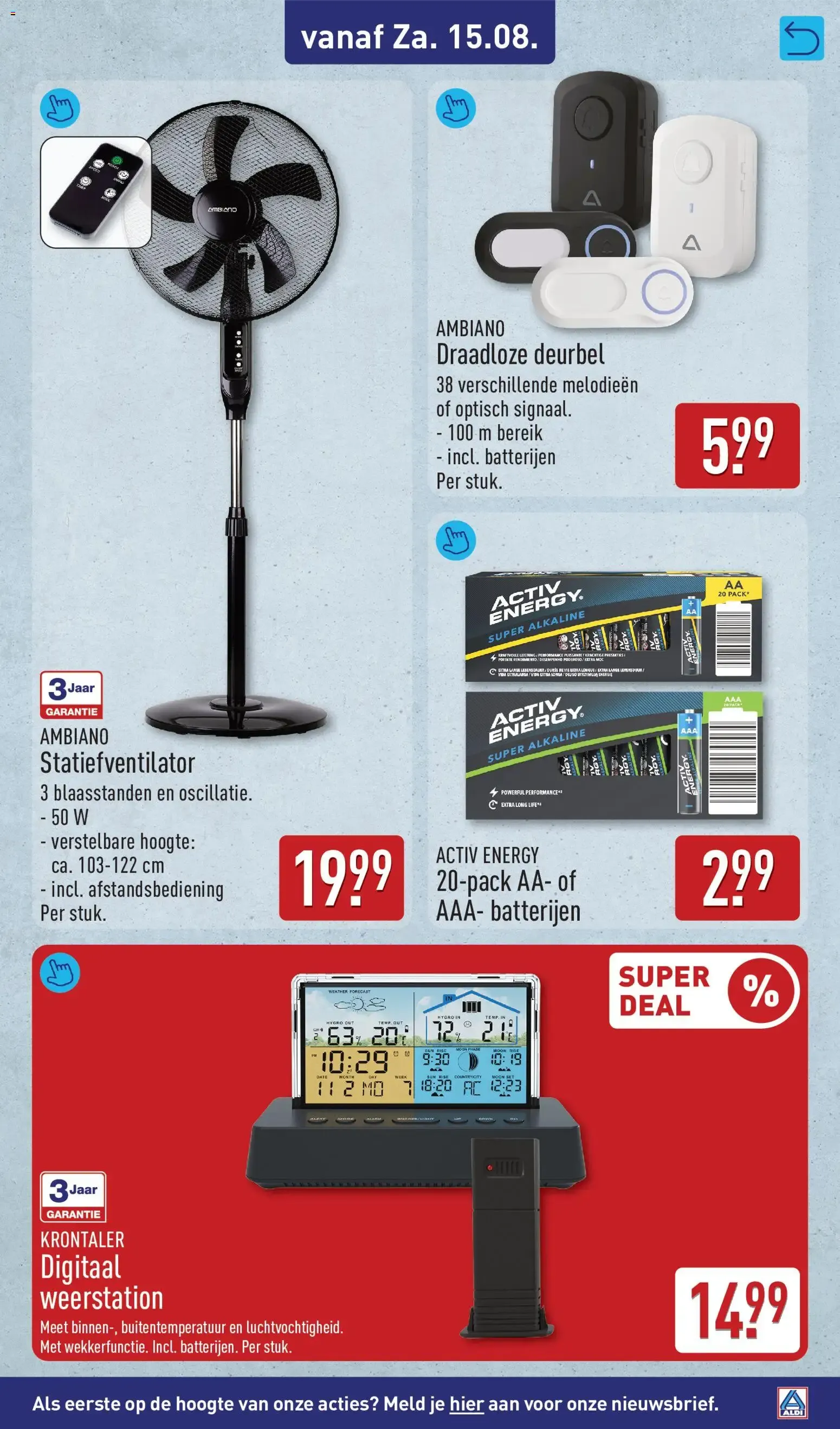 Zomerse Weekendacties van 14 augustus tot 16 augustus 2026 - Folder pagina 13