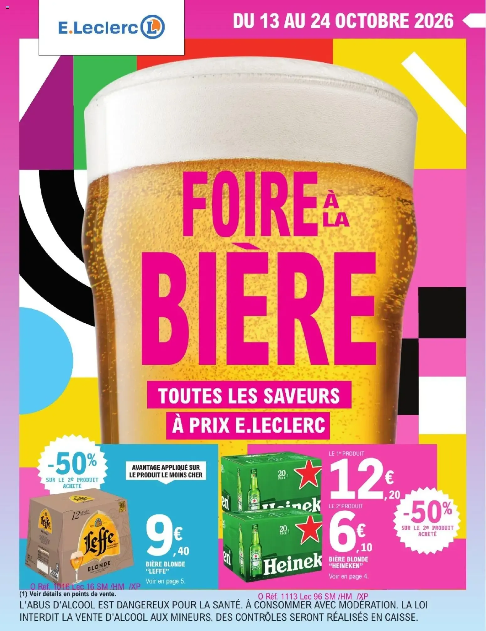 Foire à la Bière E.Leclerc du 13 octobre au 24 octobre 2026 - Catalogue page 1