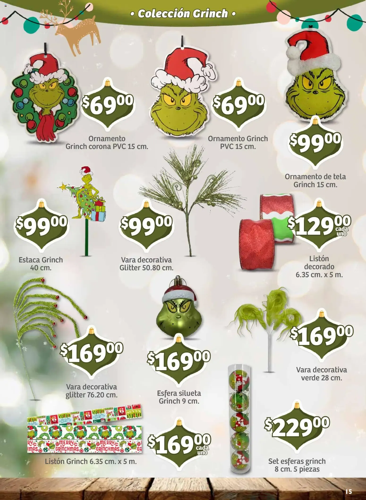Catálogo de Soriana Decoración de Navidad 2026 30 de septiembre al 11 de noviembre 2026 - Pagina 15