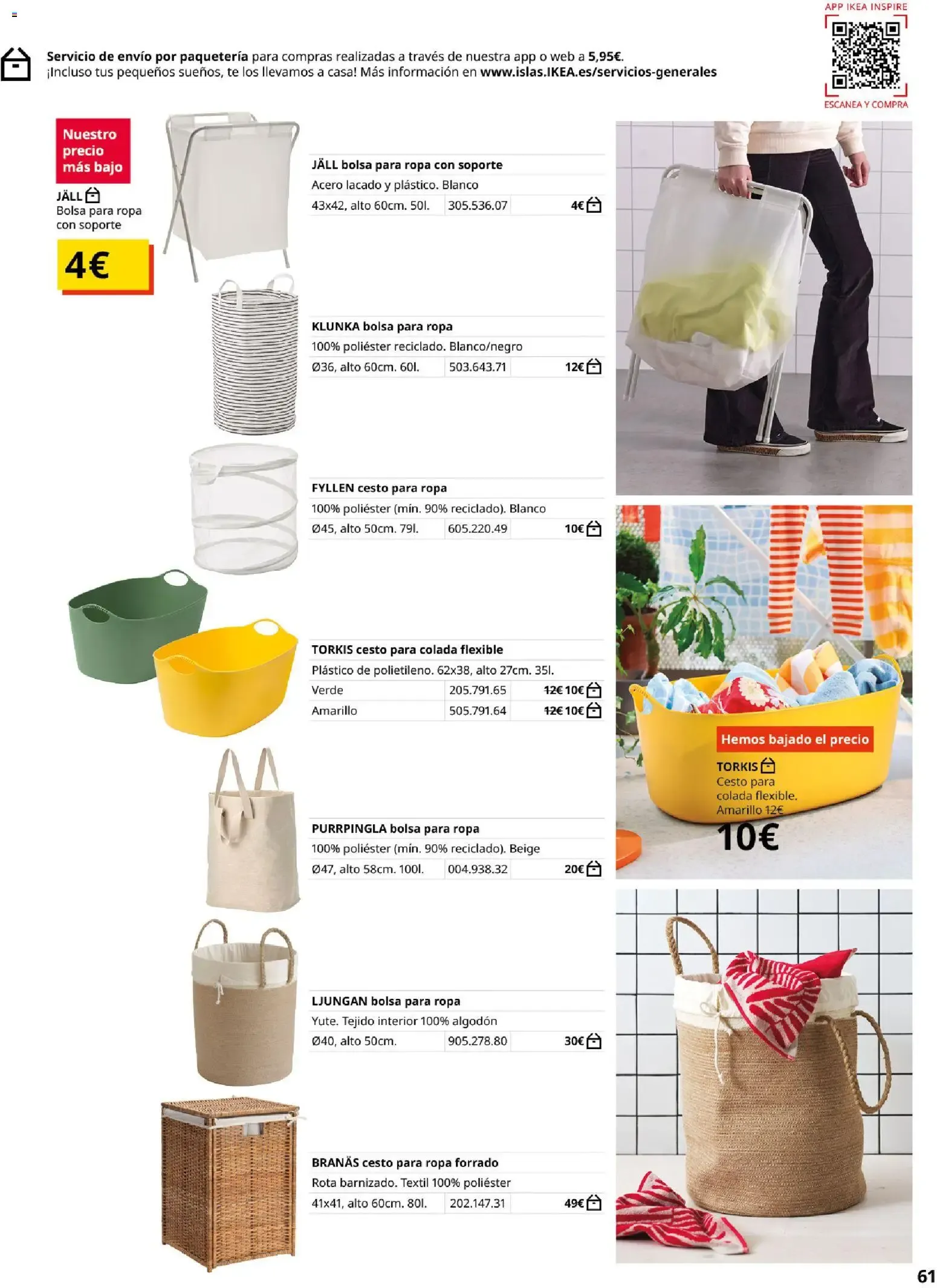 Catálogo de GUÍA DE COMPRA Muebles para el baño 1 de septiembre al 31 de enero 2027 - Página 61