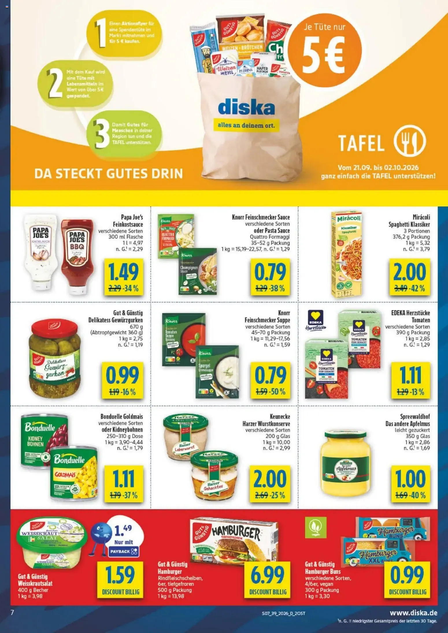 Diska Prospekt (ab 21.09.2026) zum Blättern von 21. September bis 26. September 2026 - Prospekt seite 11