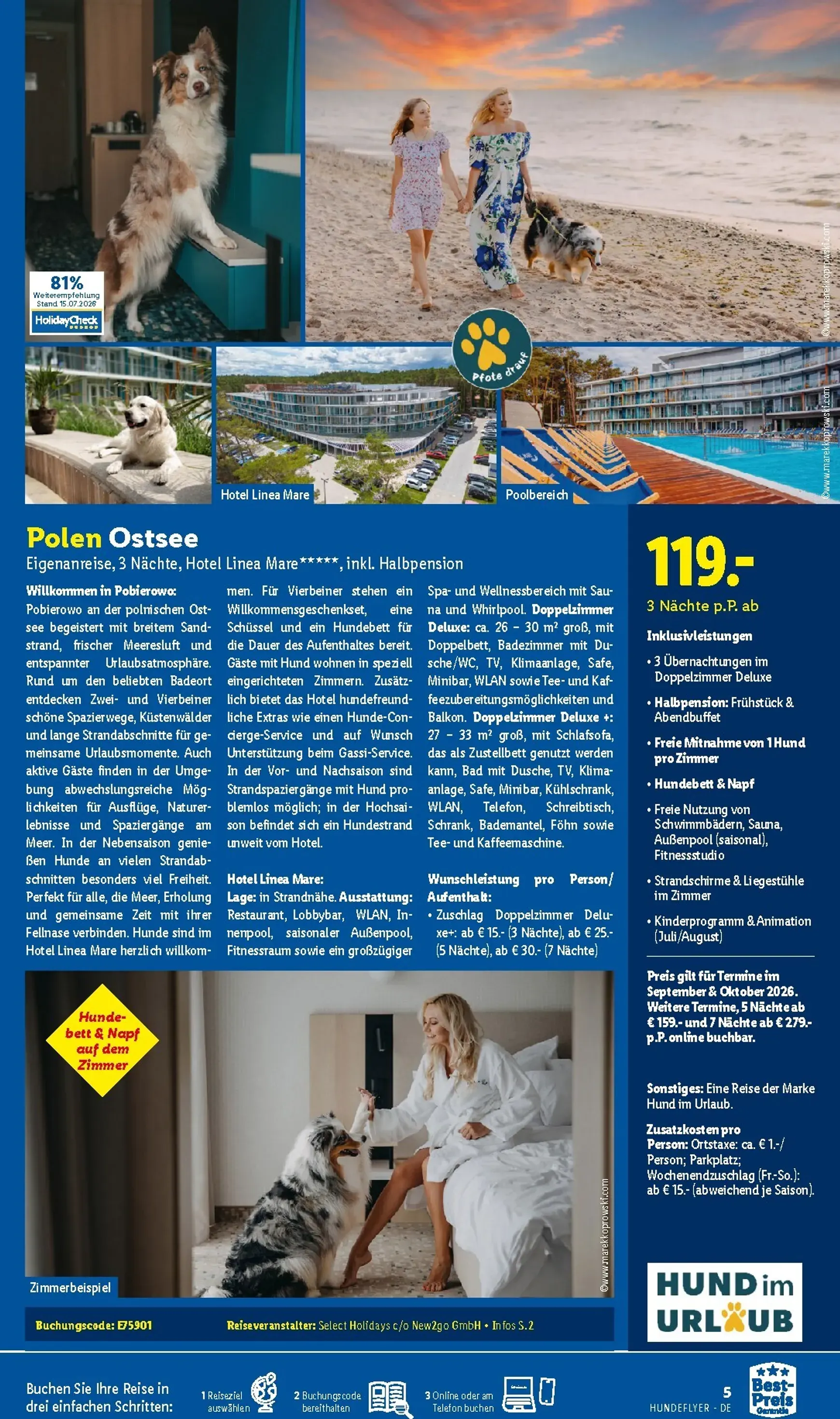 Lidl - Urlaub mit Wau-Effekt lohnt sich Prospekt – von Mittwoch 29.07.2026 bis Montag 31.08.2026 von 29. Juli bis 31. August 2026 - Prospekt seite 5