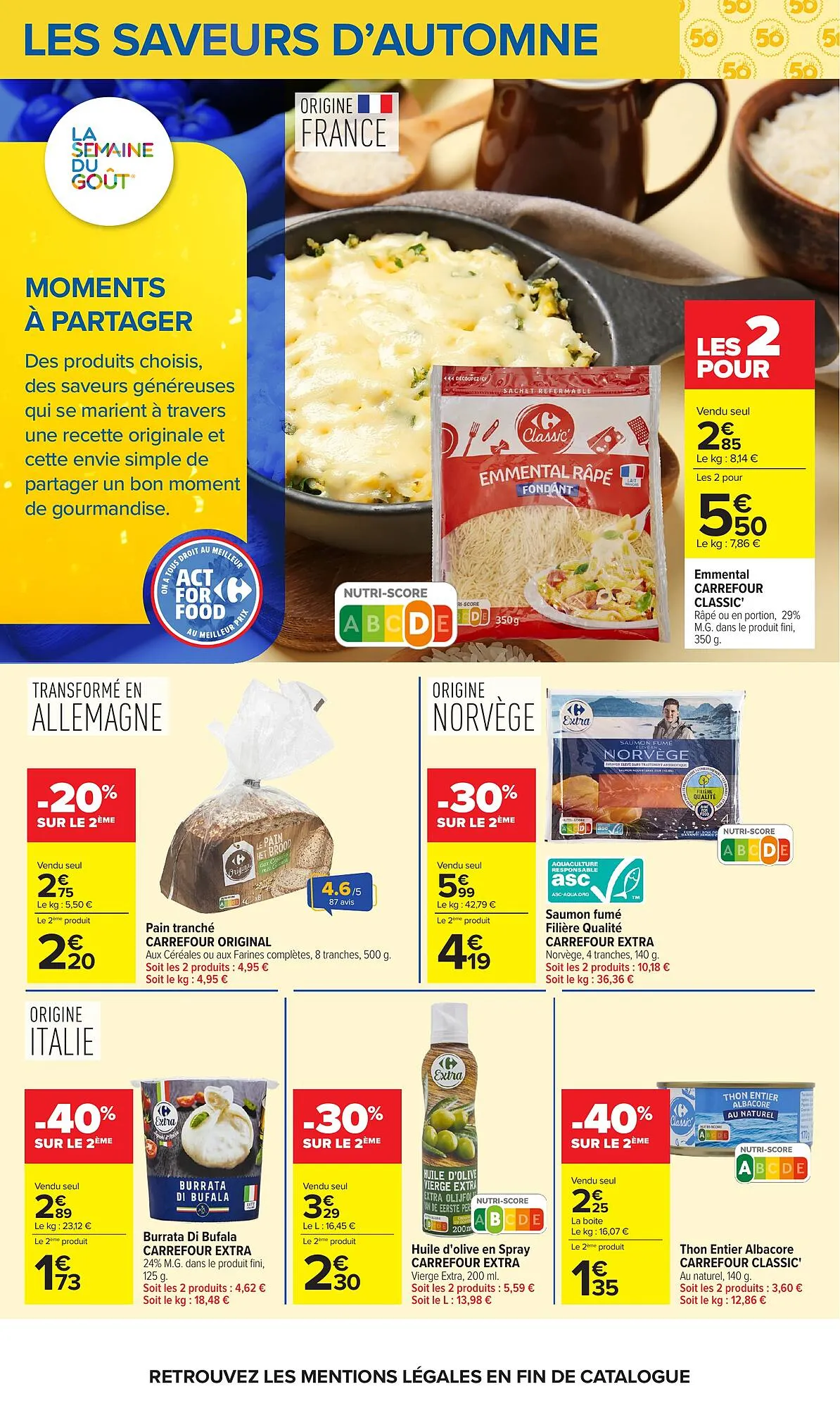 AU CŒUR DU GOÛT du 13 octobre au 26 octobre 2026 - Catalogue page 14