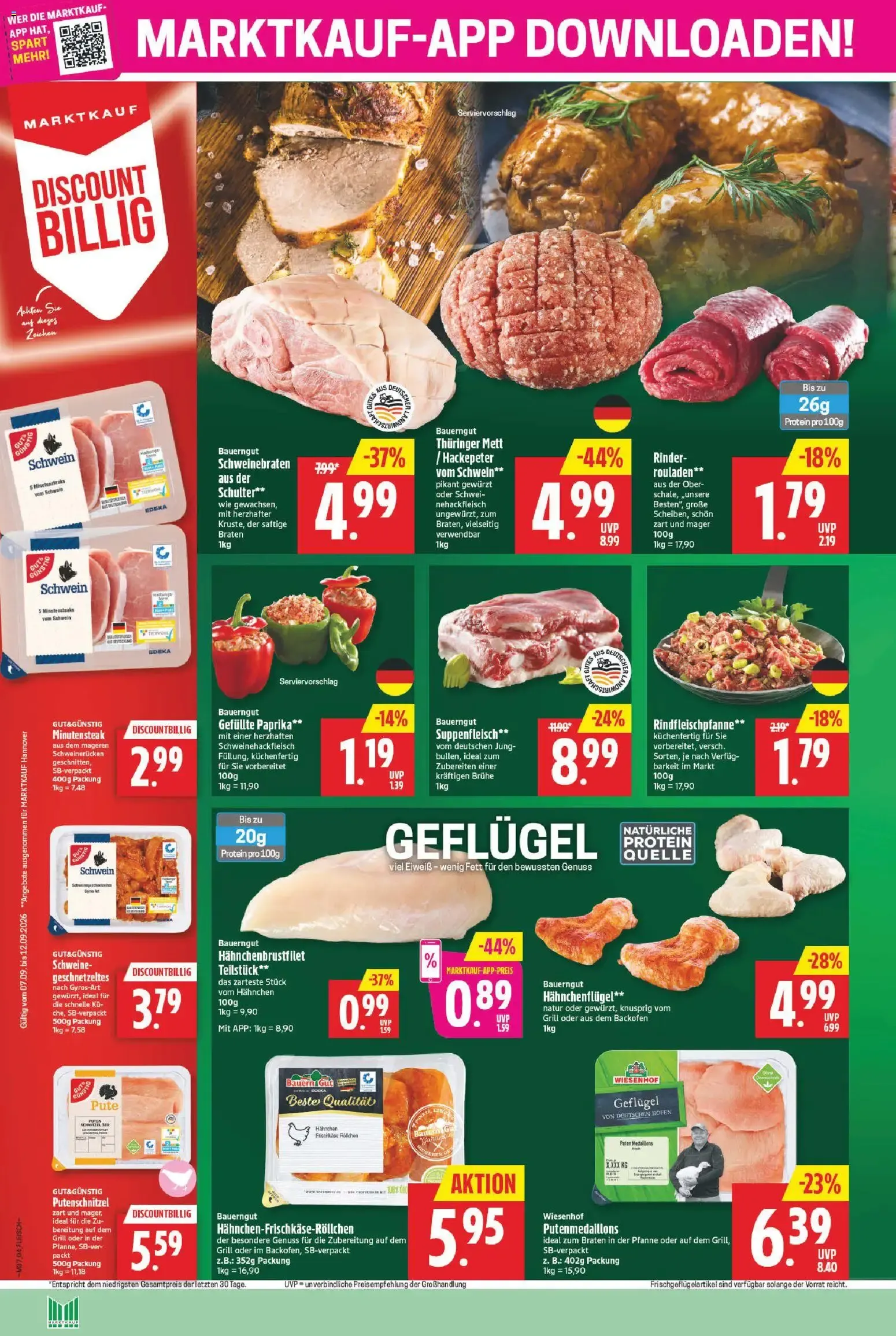 Marktkauf: Wir feiern, Sie sparen von 7. September bis 12. September 2026 - Prospekt seite 4