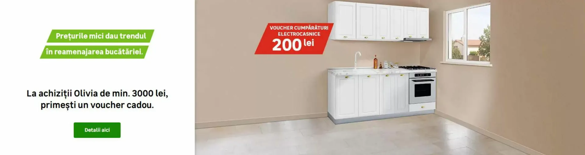 Catalog Promoción de reamenajación de cocina Olivia de la 1 iulie până la 15 iulie 2026 - Revista Pagina 1