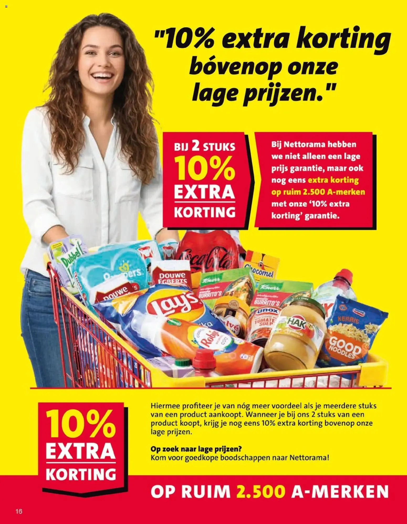 Nettorama Merkendiscount - Welkom bij de Goedkoopste! van 26 oktober tot 1 november 2026 - Folder pagina 16