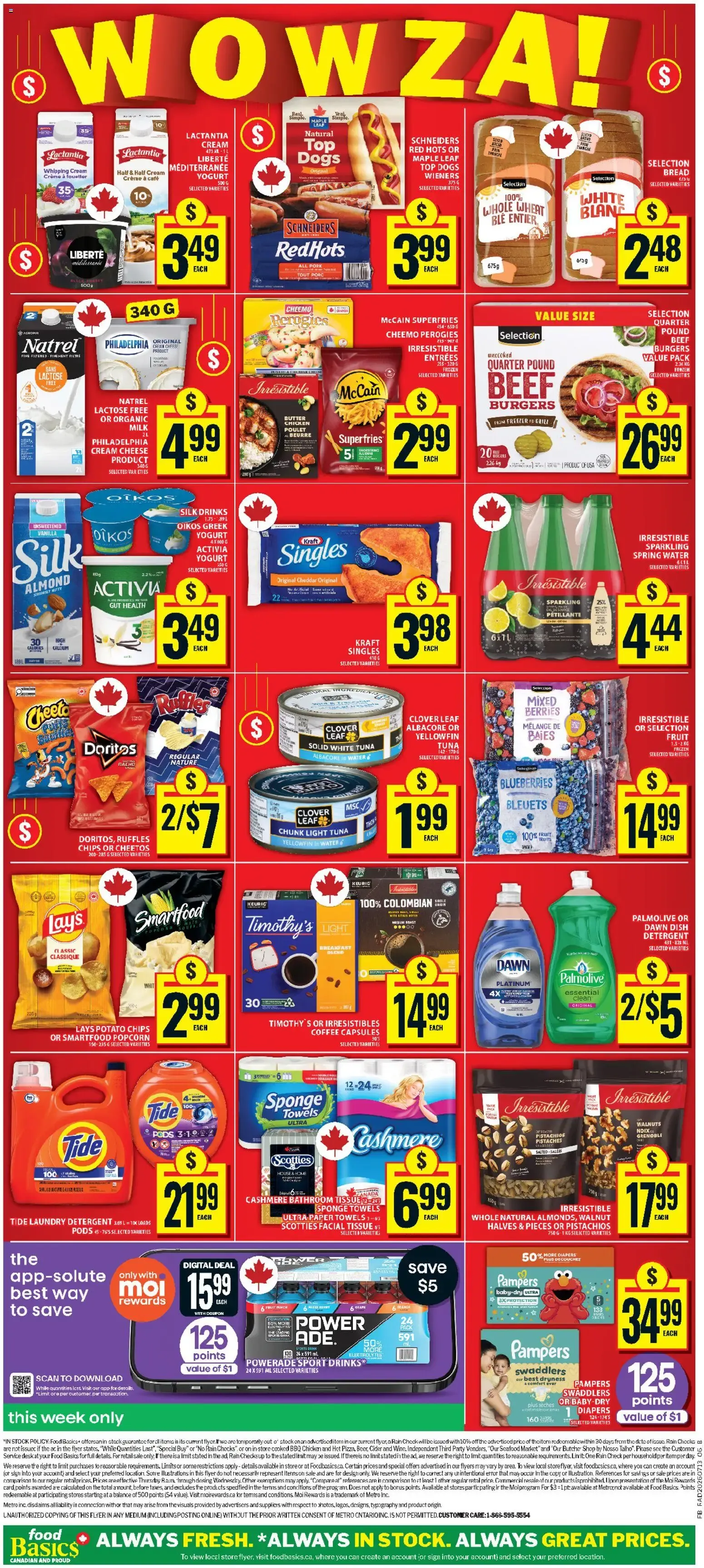 Food Basics weekly flyer / circulaire from Jul 16, 2026 > weekly specials & deals from July 16 to July 22 2026 - flyer page 2