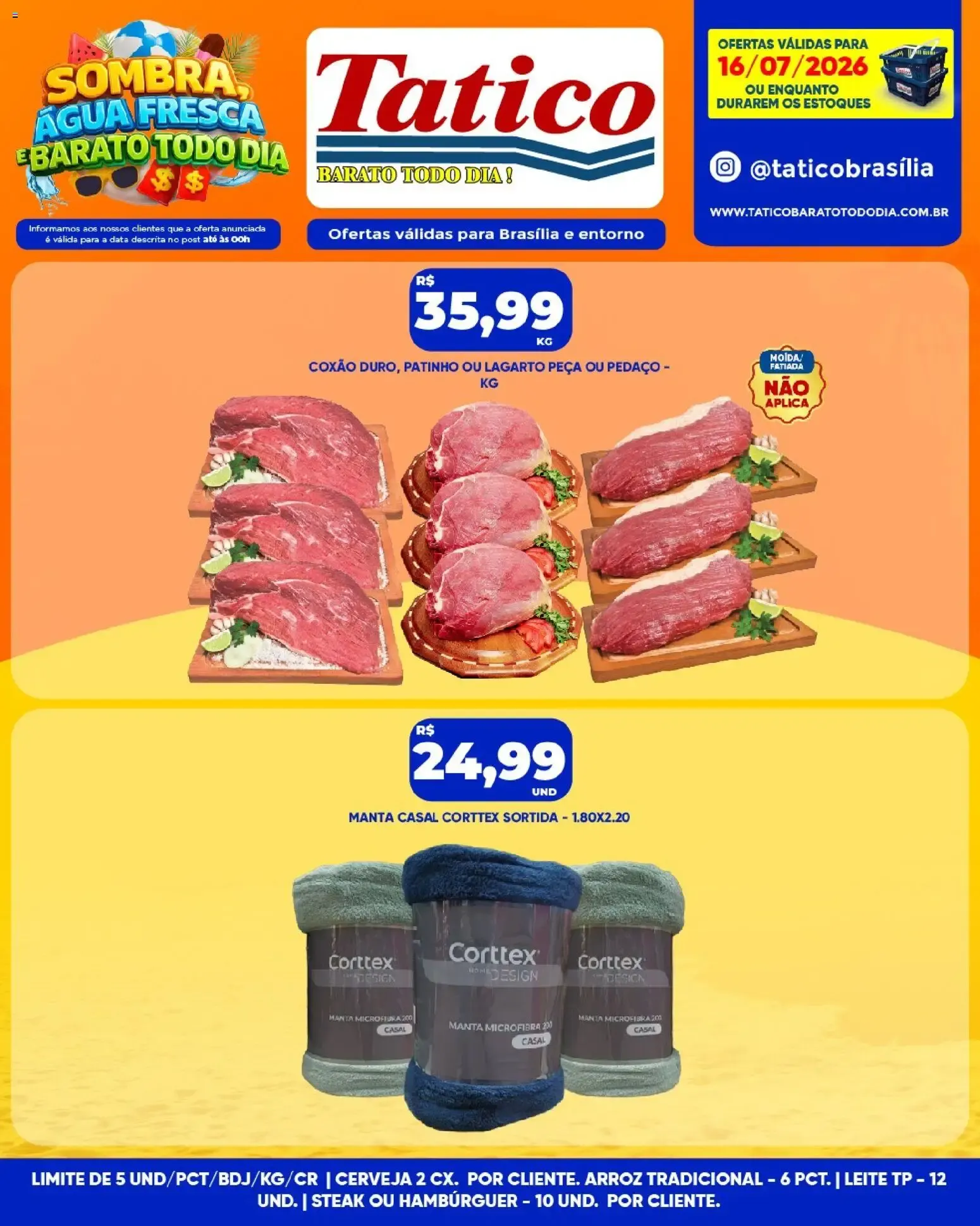 Encarte de Tatico ofertas do Dia de 16/07/2026 | Promoções Online 16 de julho até 16 de julho 2026 - Pagina 13