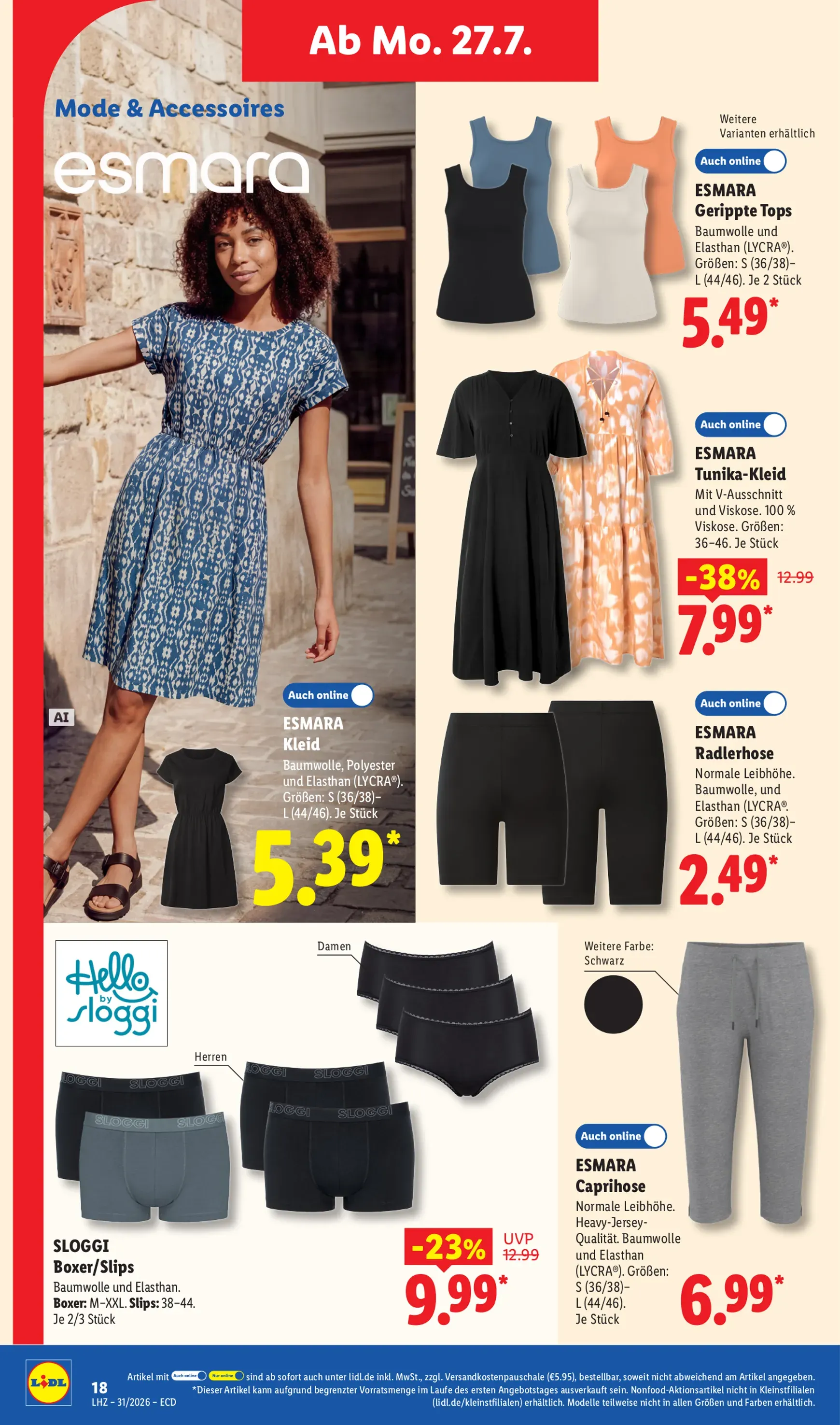 Lidl Prospekt nächste Woche – von Montag 27.07.2026 bis Samstag 01.08.2026 von 27. Juli bis 1. August 2026 - Prospekt seite 10