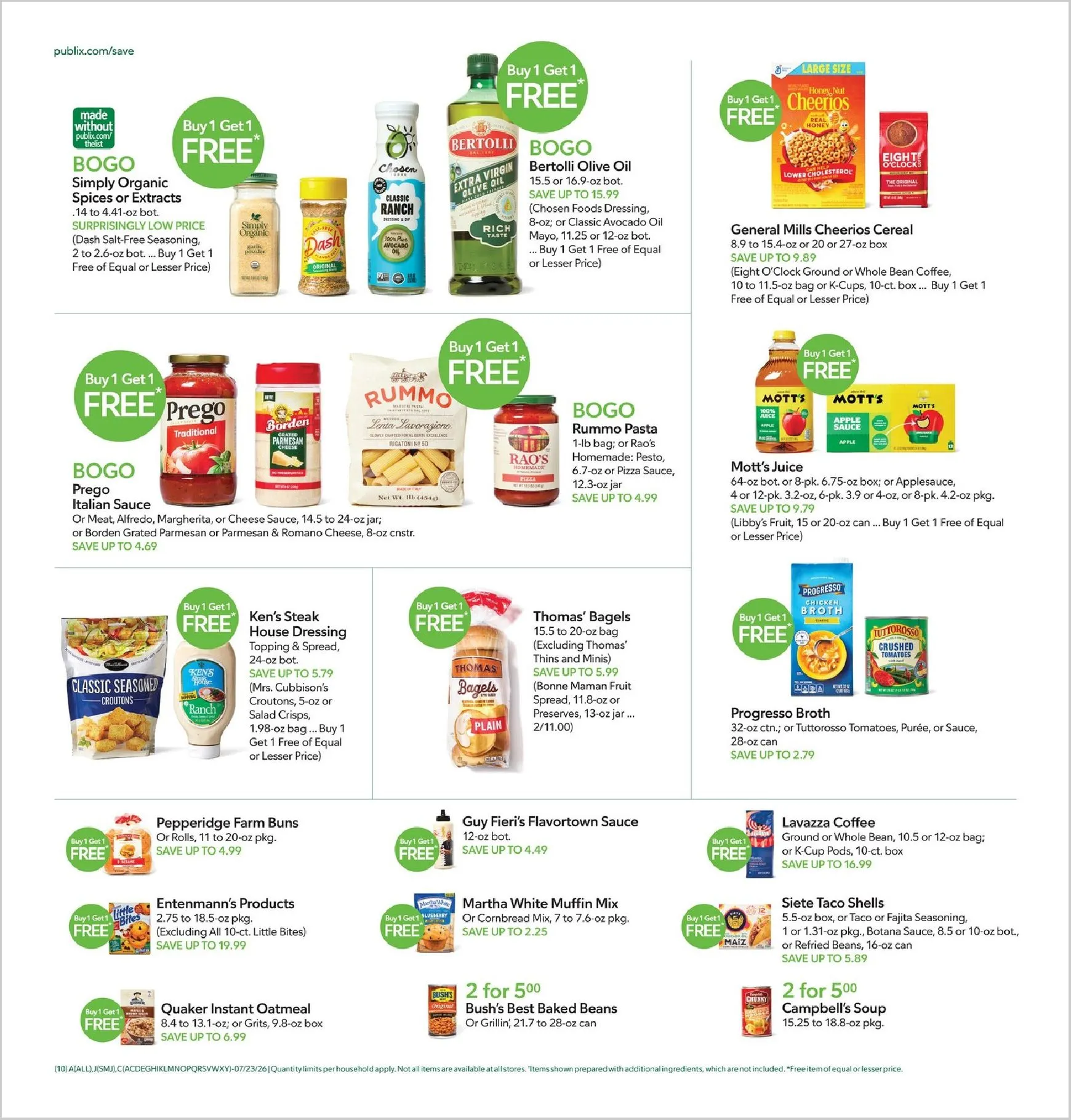 Weekly ad Current Publix leaflet valid from Wednesday 07/22/2026 to Tuesday 07/28/2026 from July 22 to July 28 2026 - Page 10