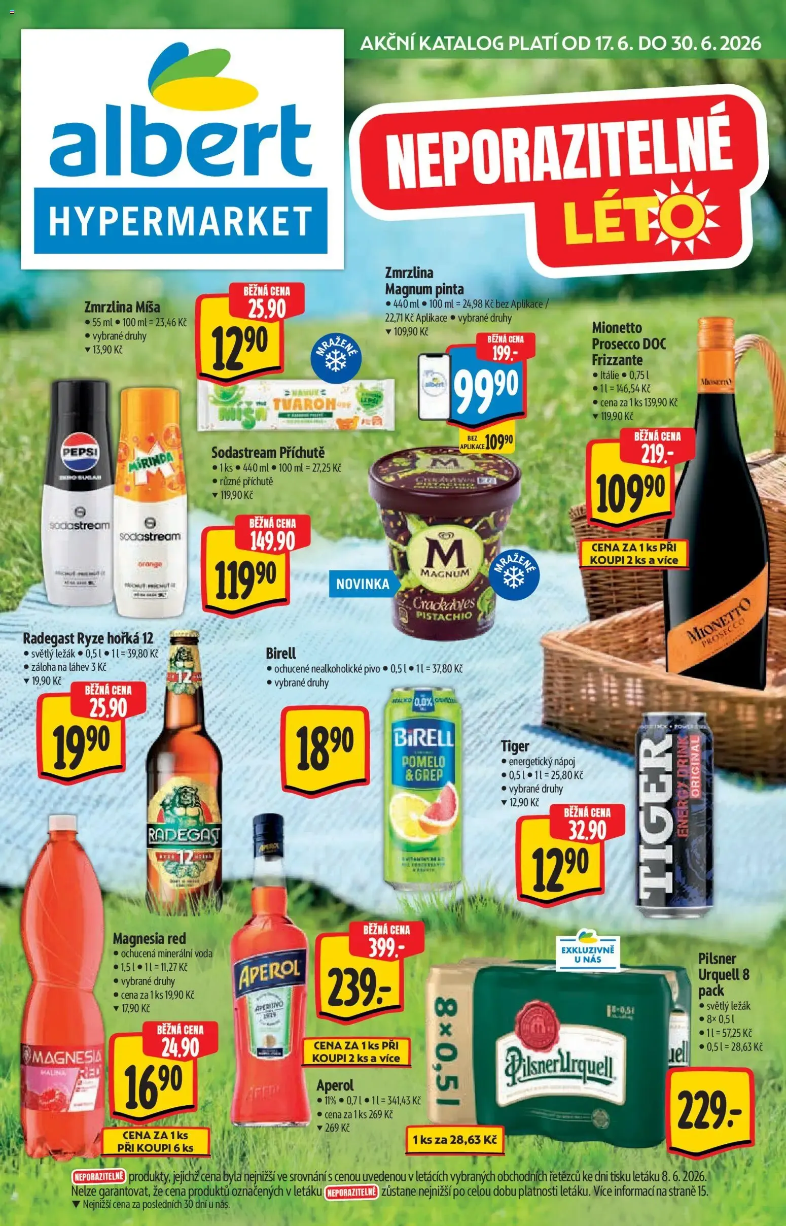 Albert katalog - Hypermarket - Léto od 17.06.2026 - Akční leták - 17. června 30. června 2026 - Page 1
