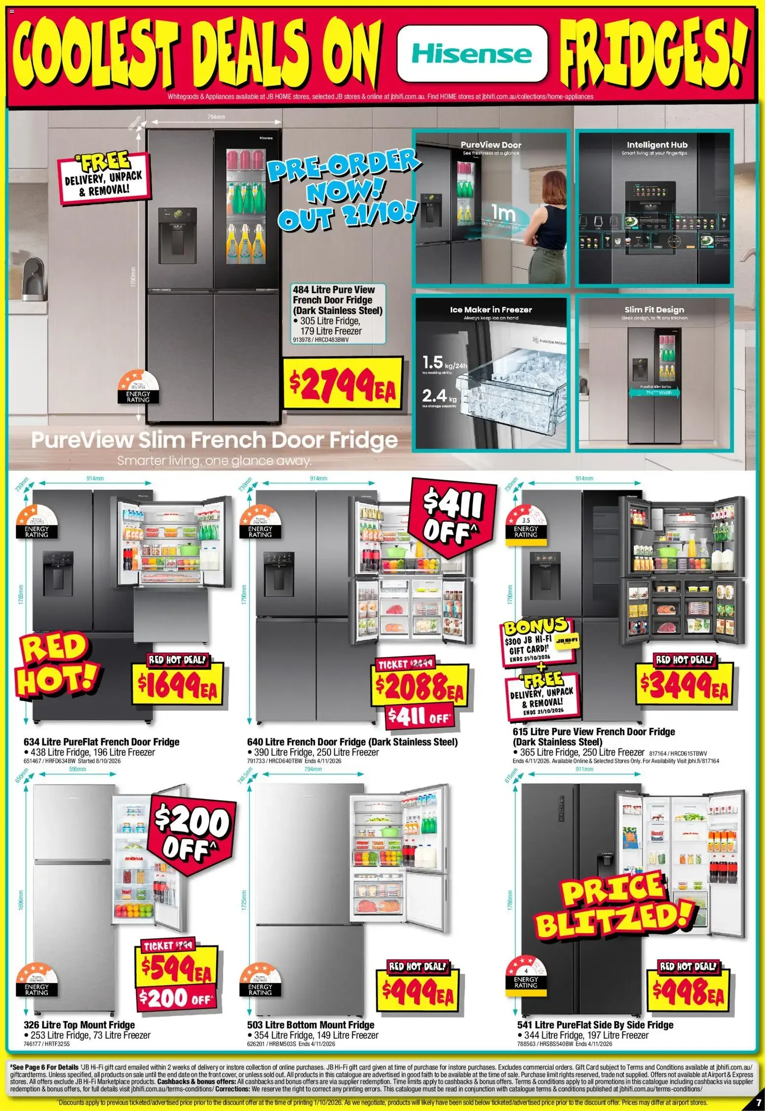 JB Hi-Fi catalogue Hisense Sellout - 15/10/2026 > weekly / monthly specials - Catalogue valid from 15 October to 21 October 2026 - page 7