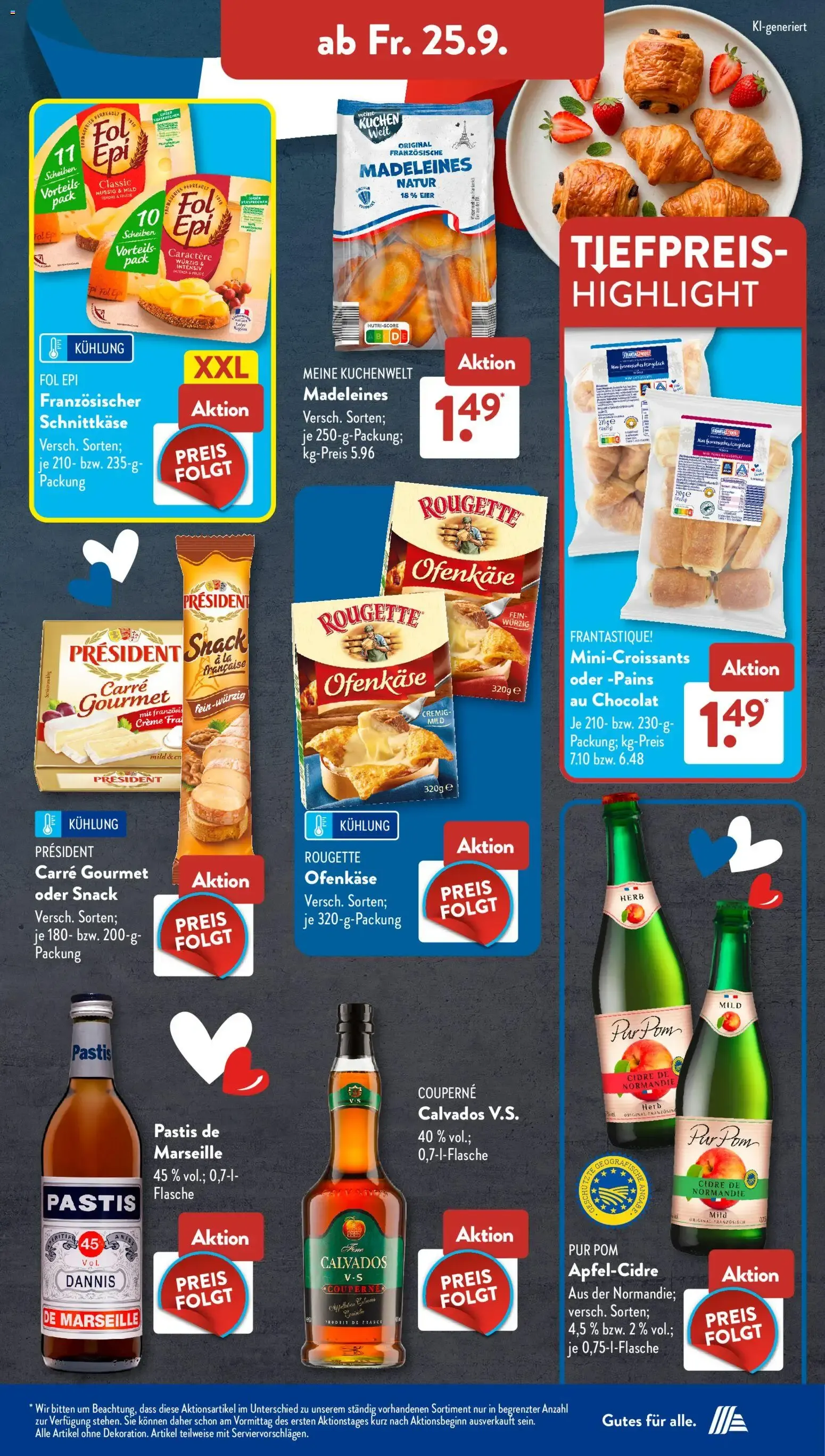 Aldi Süd Prospekt (ab 21.09.2026) zum Blättern von 21. September bis 26. September 2026 - Prospekt seite 15
