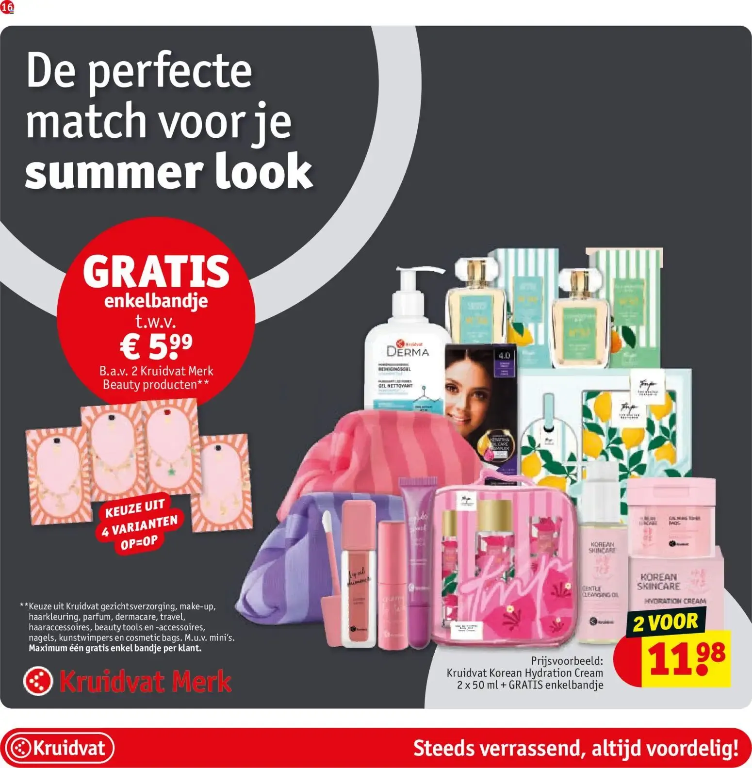 Kruidvat Actie! Magazine - Week 30 van 21 juli tot 2 augustus 2026 - Folder pagina 16