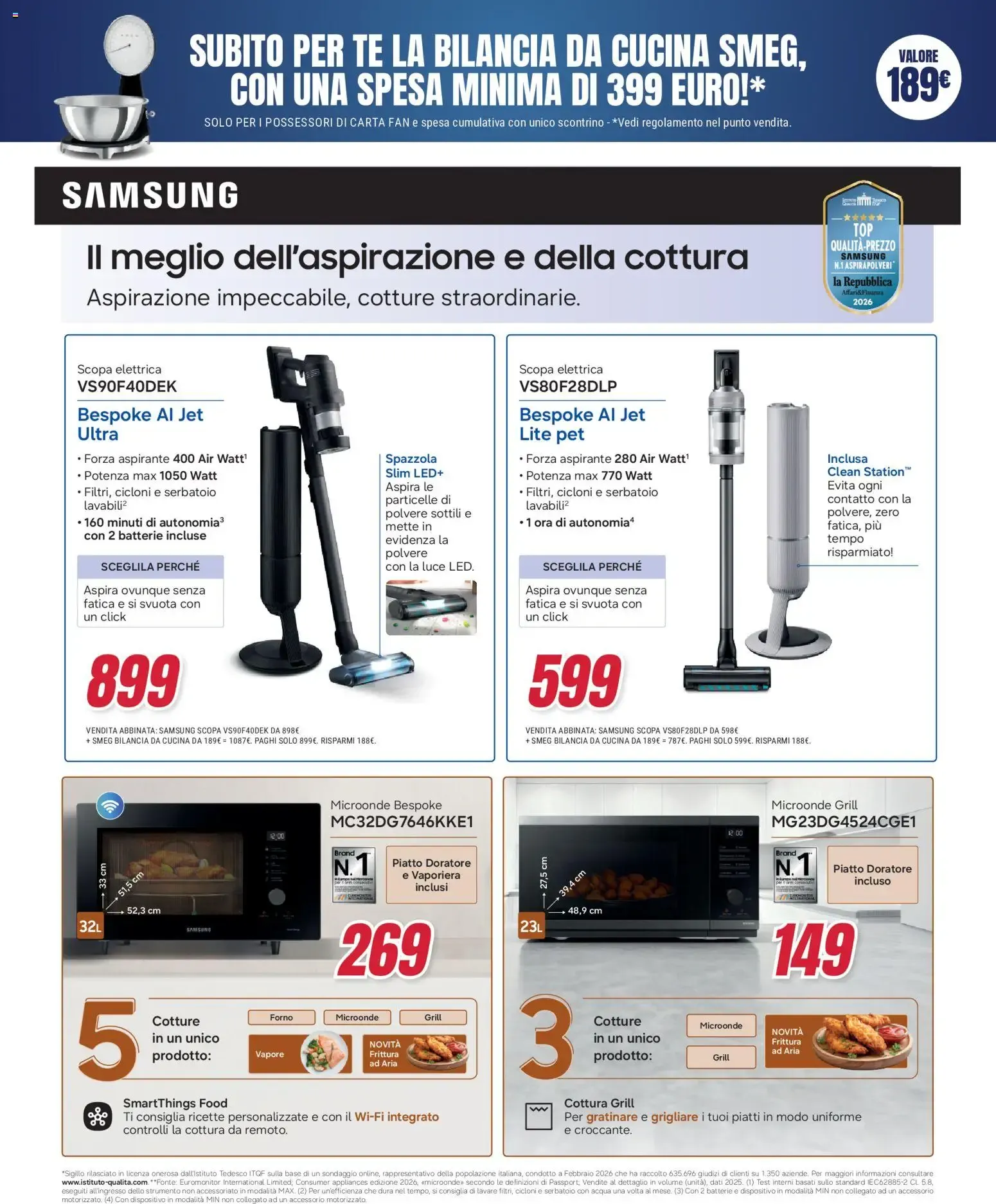 ABBINATA IN CUCINA FIRMATA SMEG da 17 settembre a 30 settembre di 2026 - Pagina del volantino 21