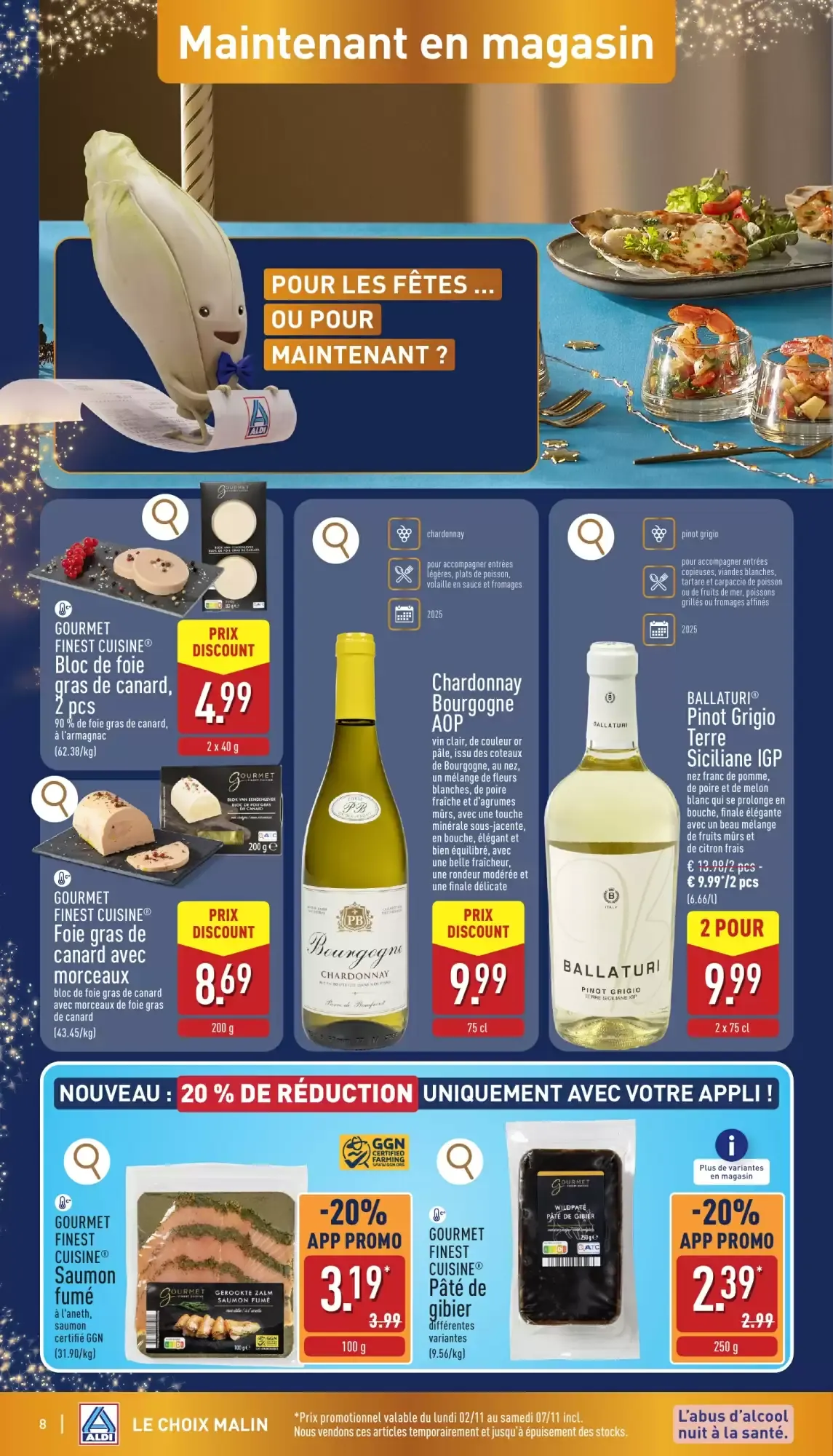 ALDI Dépliant du lun. 02/11 au sam. 07/11 inclus van 2 november tot 7 november 2026 - folder pagina 8