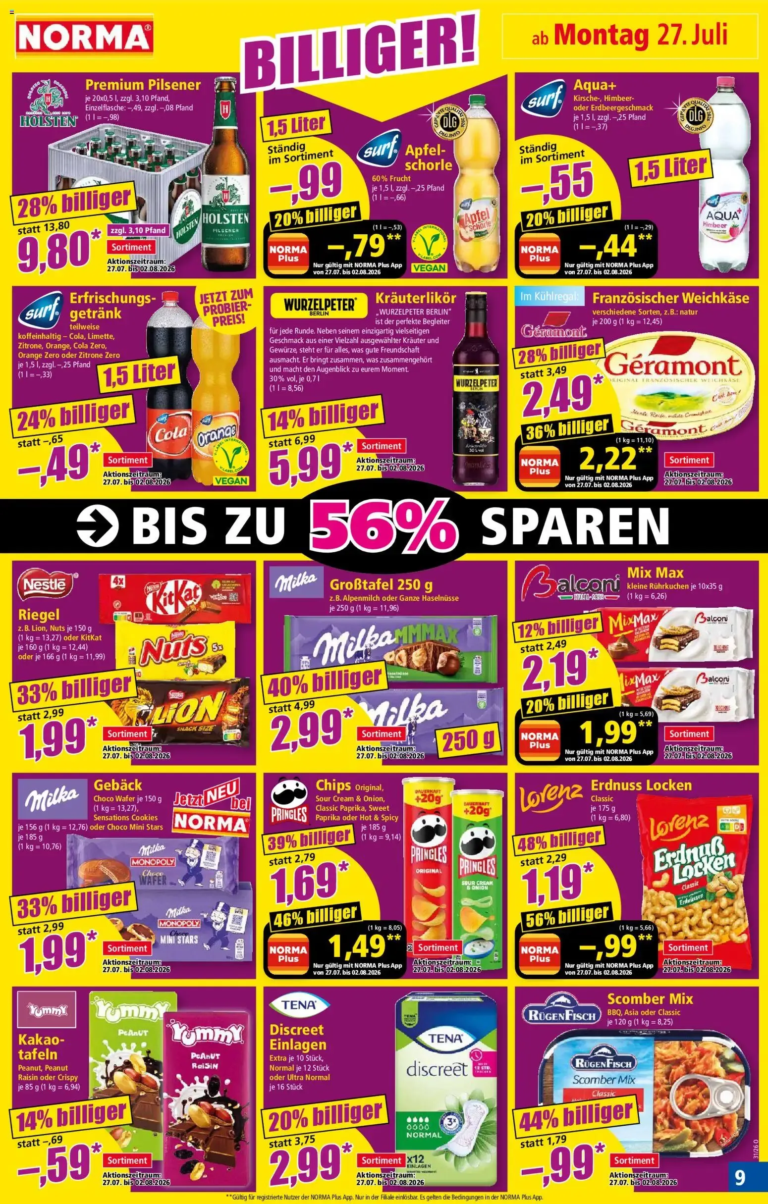 Norma Prospekt (ab 27.07.2026) zum blättern » Angebote von 27. Juli bis 2. August 2026 - Prospekt seite 8