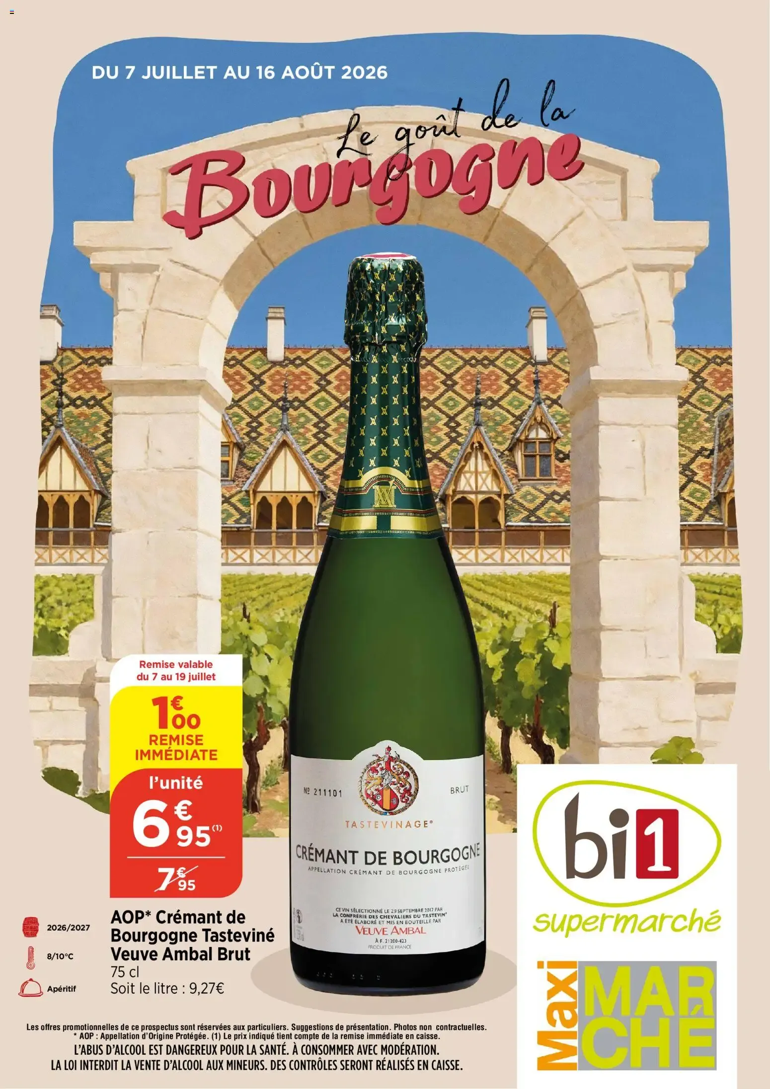 bi1 Catalogue Bourgogne à partir du 07/07/2026 - promo en ligne du 7 juillet au 16 août 2026 - Catalogue page 1