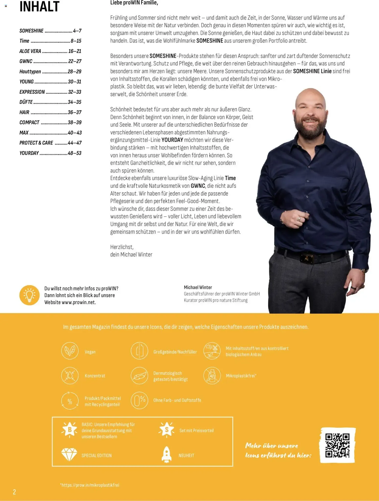 Katalog ProWin New Wellness April / September 2026 > Aktueller Prospekt von 1. April bis 30. September 2026 - Prospekt seite 2
