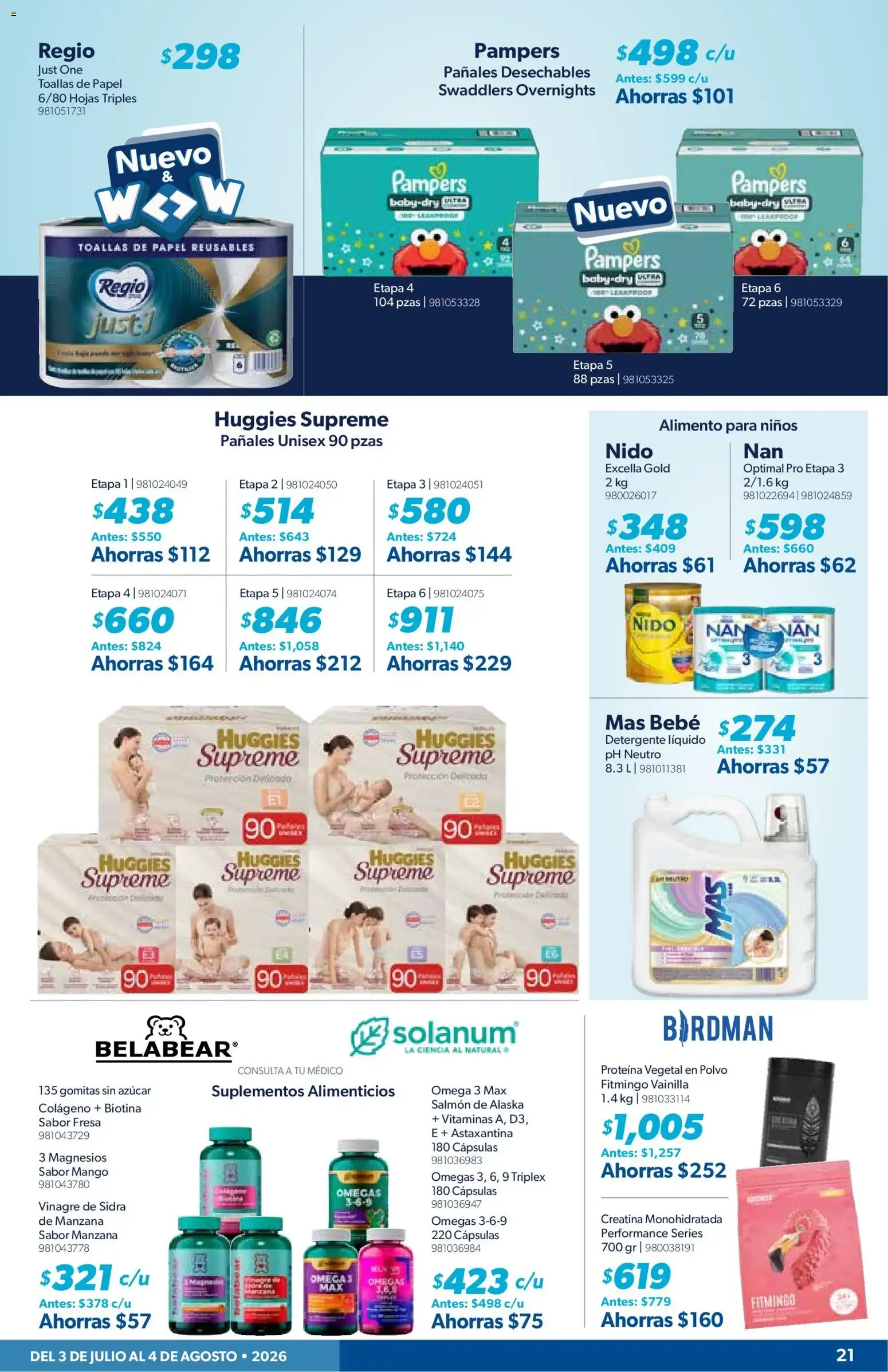 Catálogo de Sam's Club 3 de julio al 4 de agosto 2026 - Pagina 21