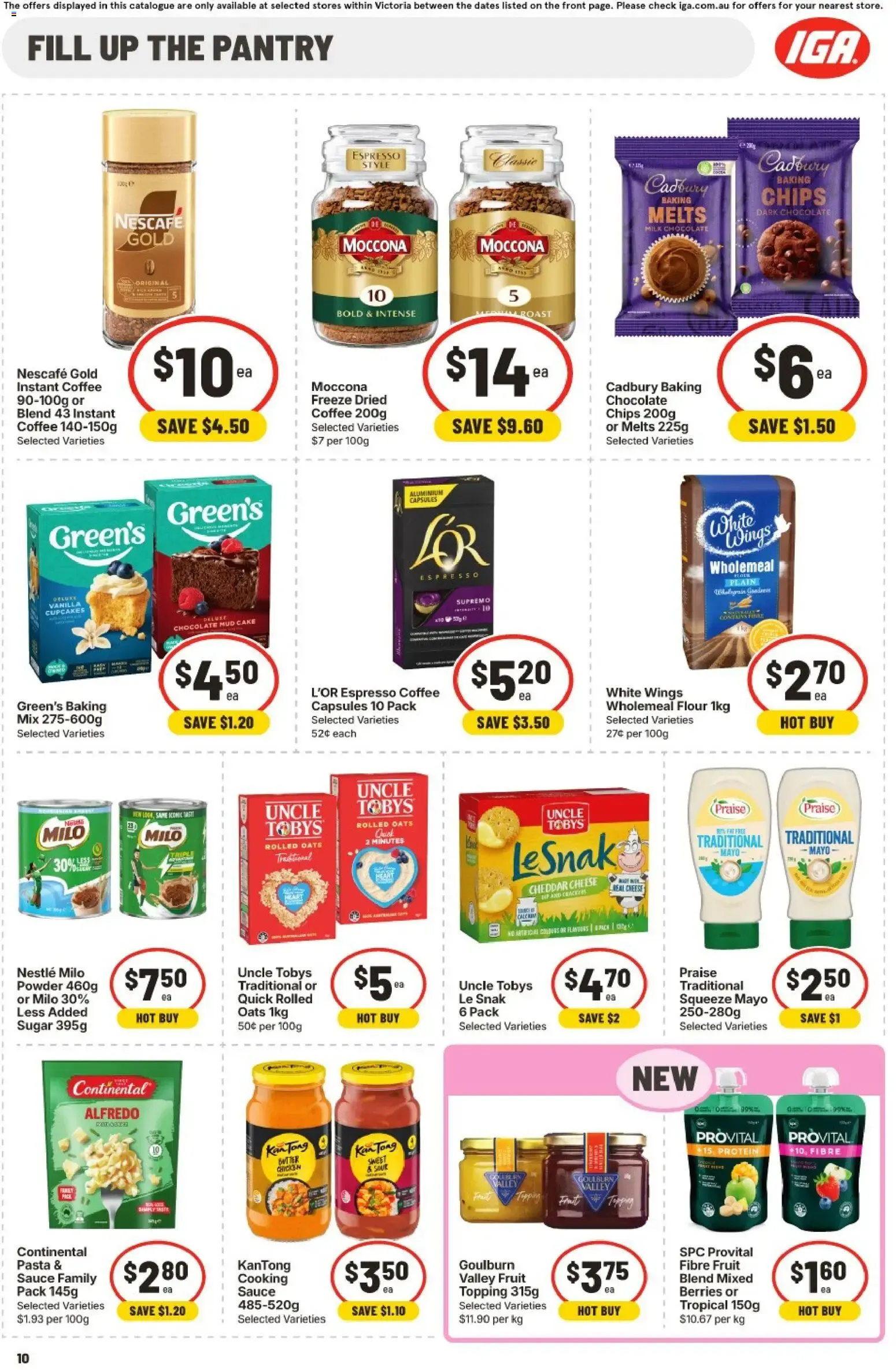 IGA catalogue valid from 07/10/2026 > Online Australia - Catalogue valid from 7 October to 13 October 2026 - page 9