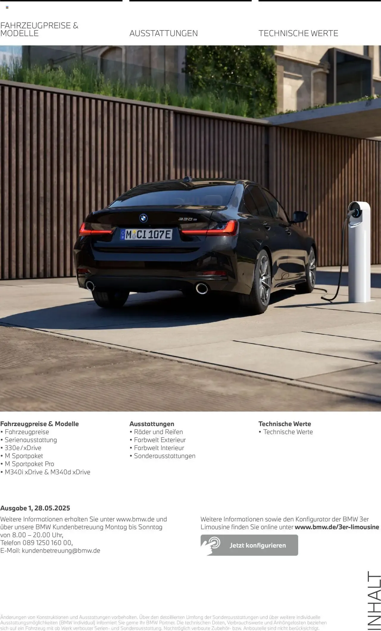 The 3 Limousine von 1. Juli bis 31. Dezember 2026 - Prospekt seite 2