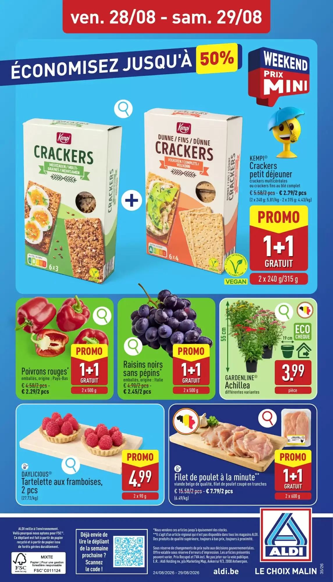 ALDI Dépliant du 24/08 au 29/08 van 24 augustus tot 29 augustus 2026 - folder pagina 32