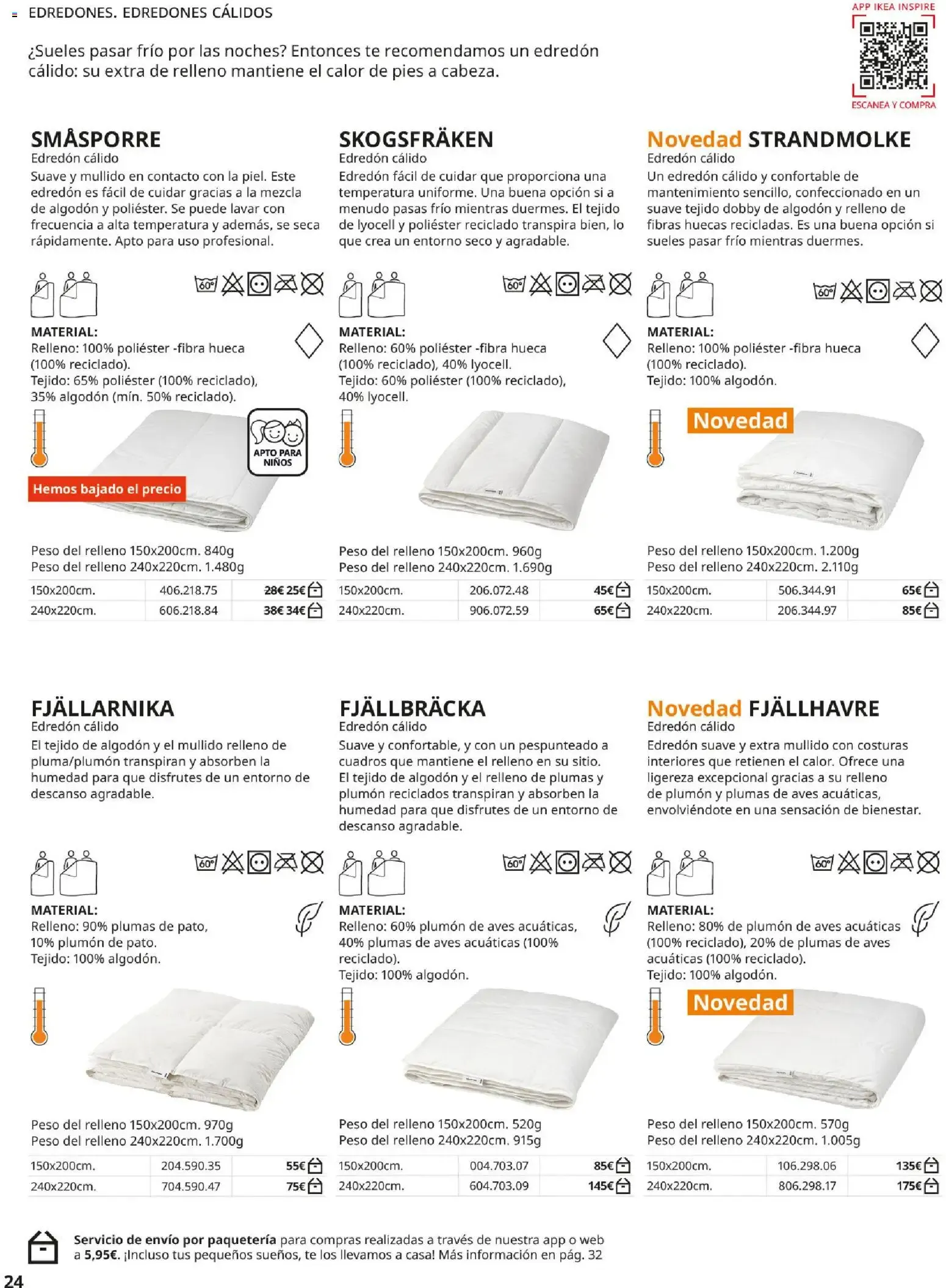 Catálogo de IKEA - Guía de Compra Ropa de cama 1 de septiembre al 31 de enero 2027 - Página 24