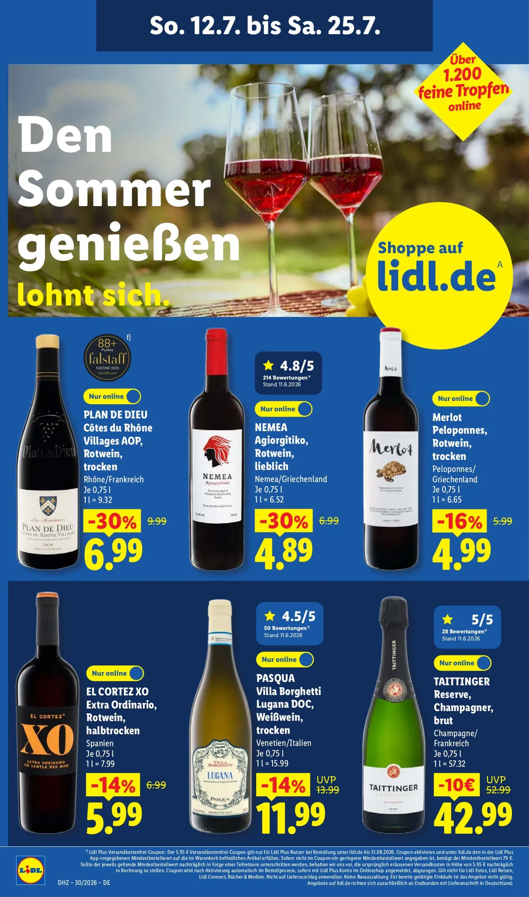 Lidl Prospekt nächste Woche – von Montag 20.07.2026 bis Samstag 25.07.2026 von 20. Juli bis 25. Juli 2026 - Prospekt seite 25