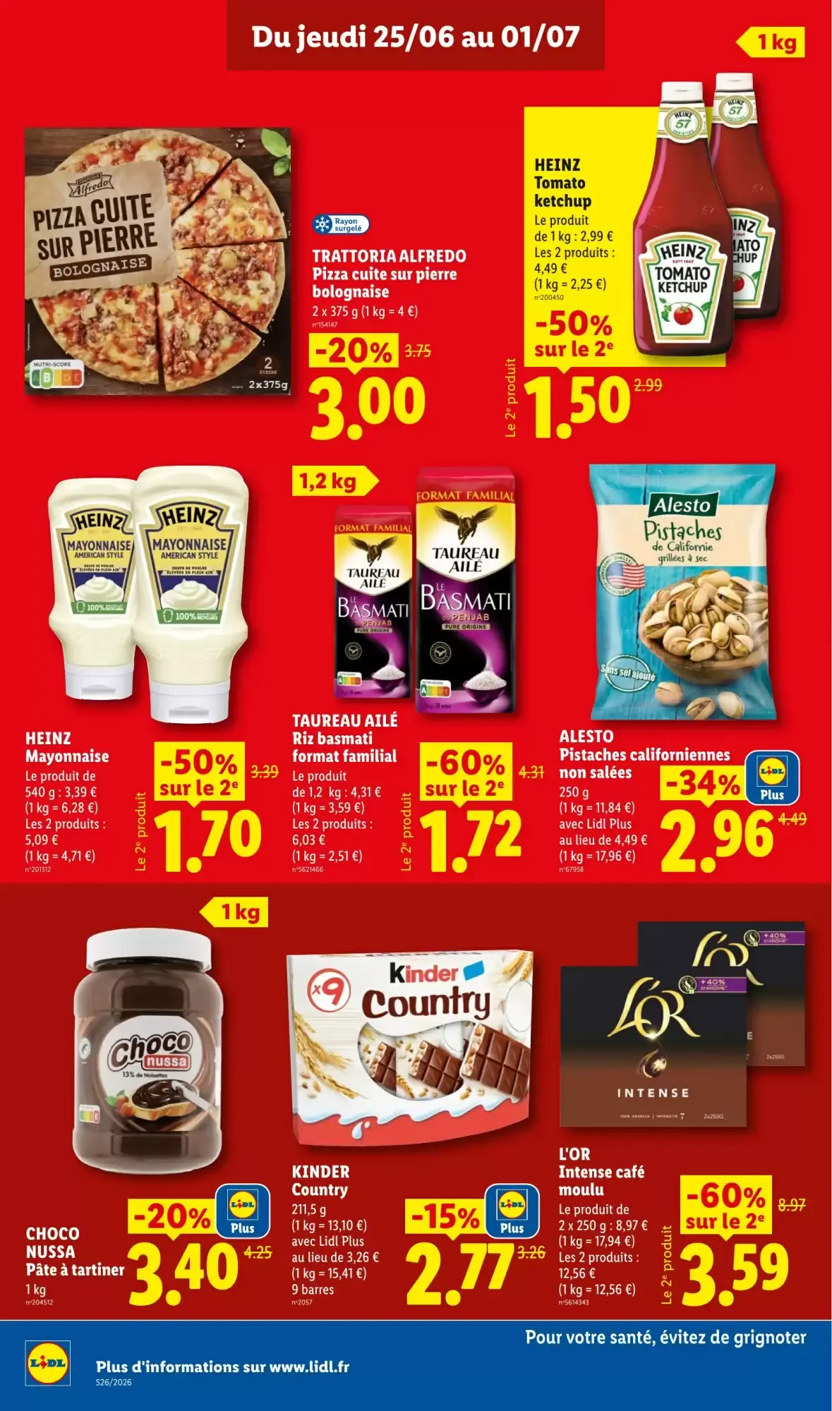 Lidl - Supportez les Bleus! Crivit x Olivier Giroud du 25 juin au 1 juillet 2026 - Catalogue page 12