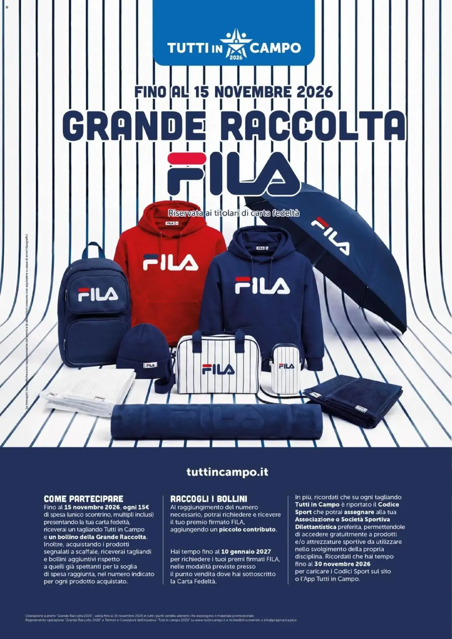 TUTTI IN CAMPO 2026 da 4 settembre a 15 novembre di 2026 - Pagina del volantino 2