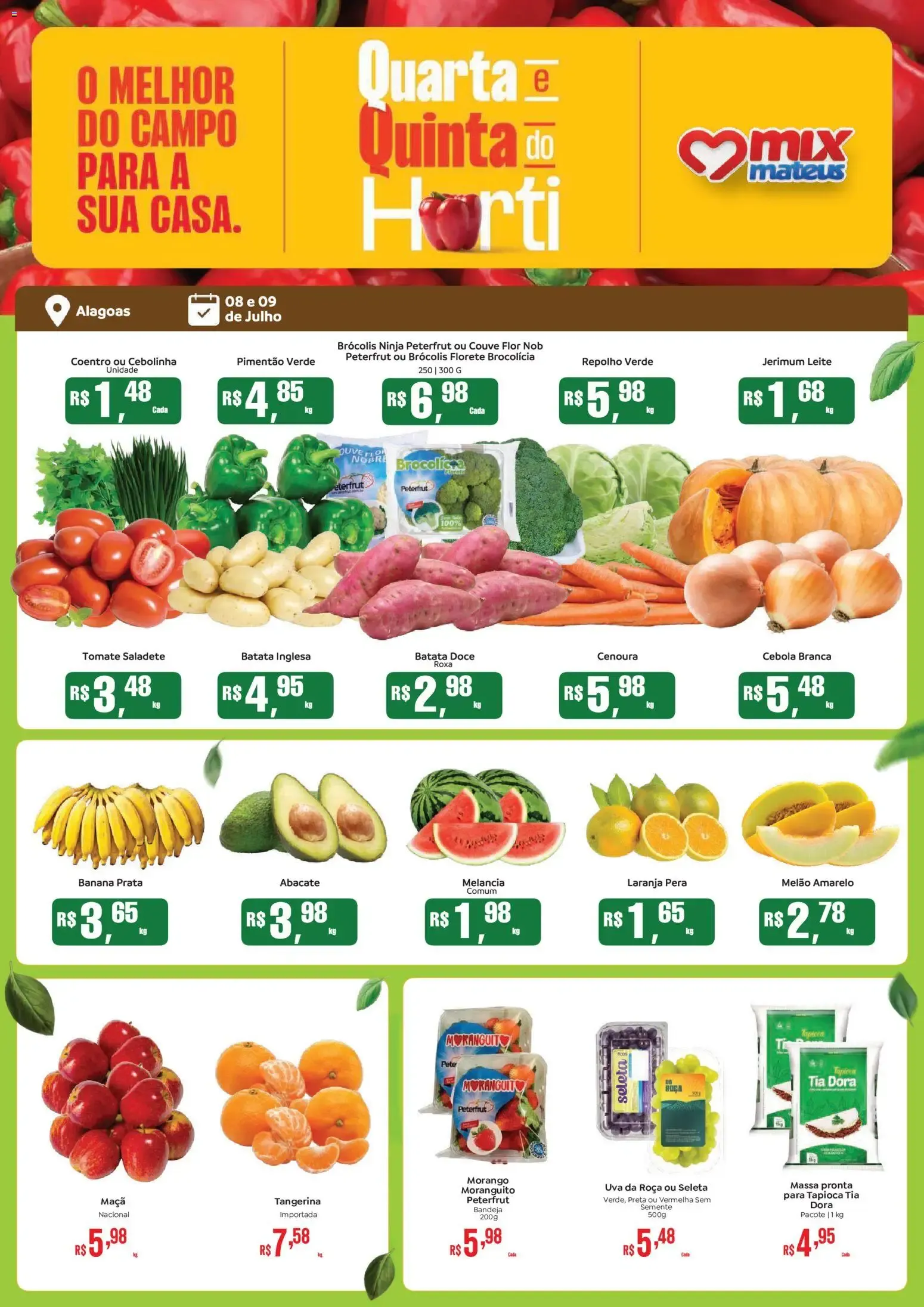 Encarte de Mix Mateus - Quarta e Quinta do Horti 8 de julho até 9 de julho 2026 - Pagina 1