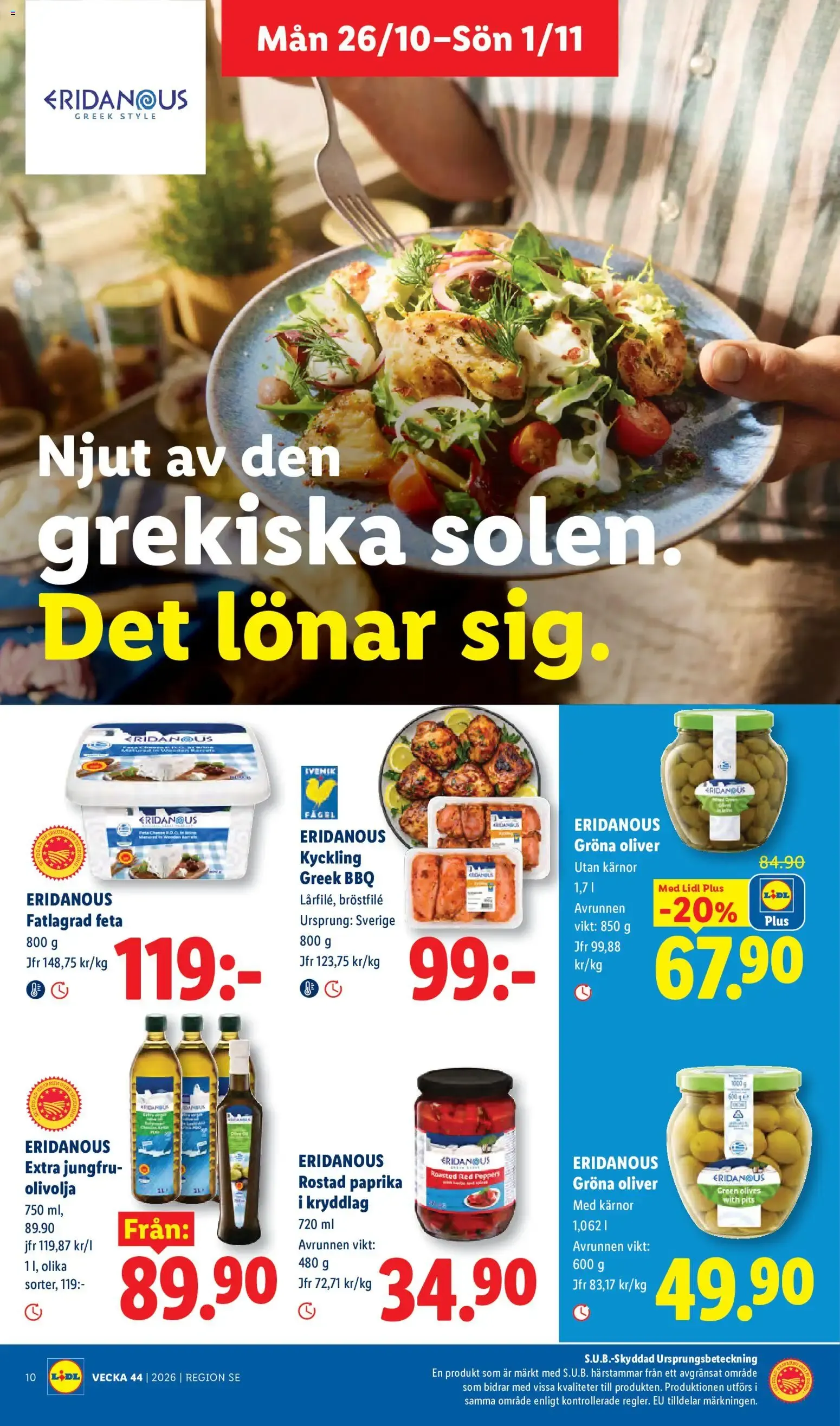 Lidl Veckans erbjudanden från 26 oktober till 1 november 2026 - Reklamblad sidor 12
