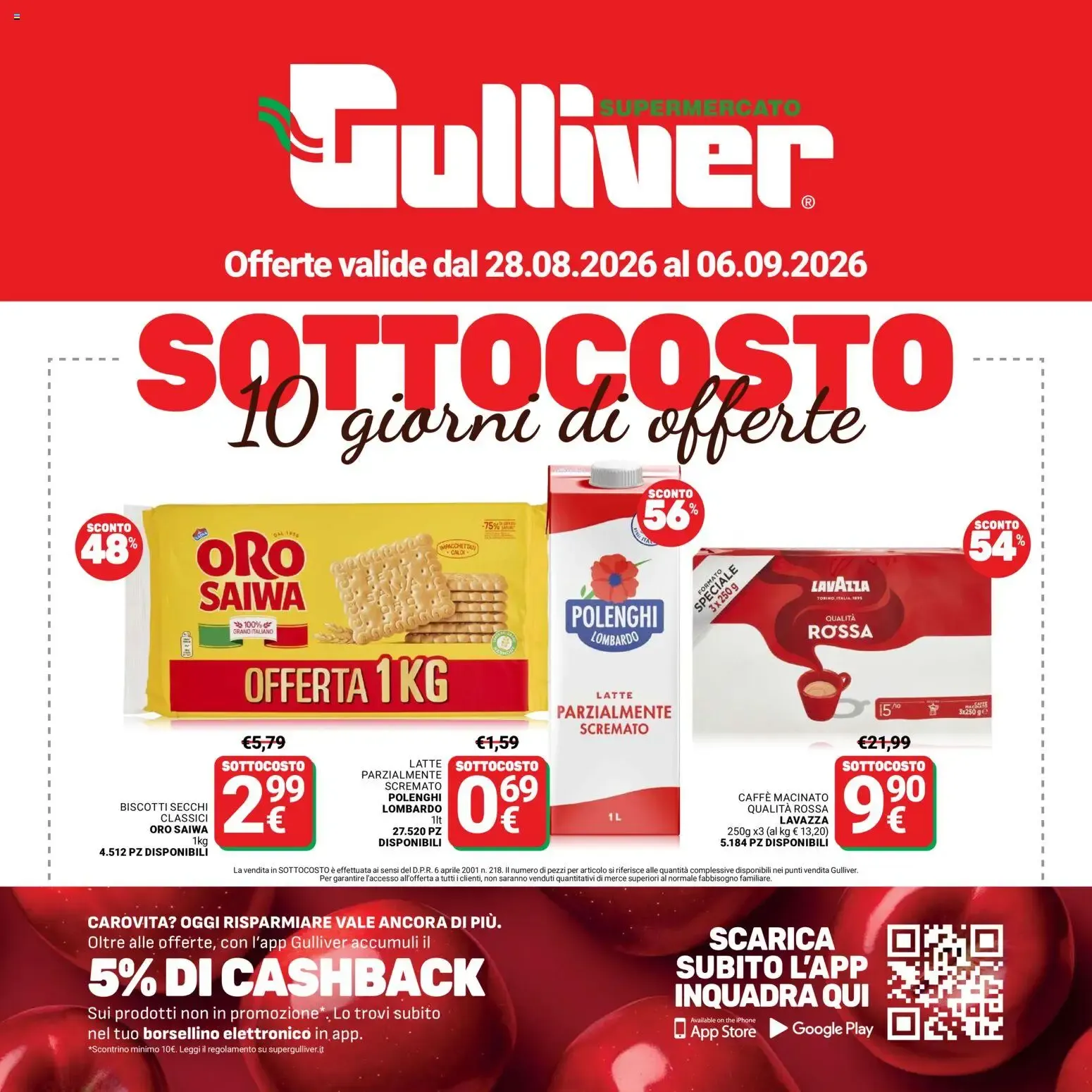 Nuovo Gulliver volantino dal 28/08/2026 > offerte anteprima 🛍️ da 28 agosto a 6 settembre di 2026 - Pagina del volantino 1