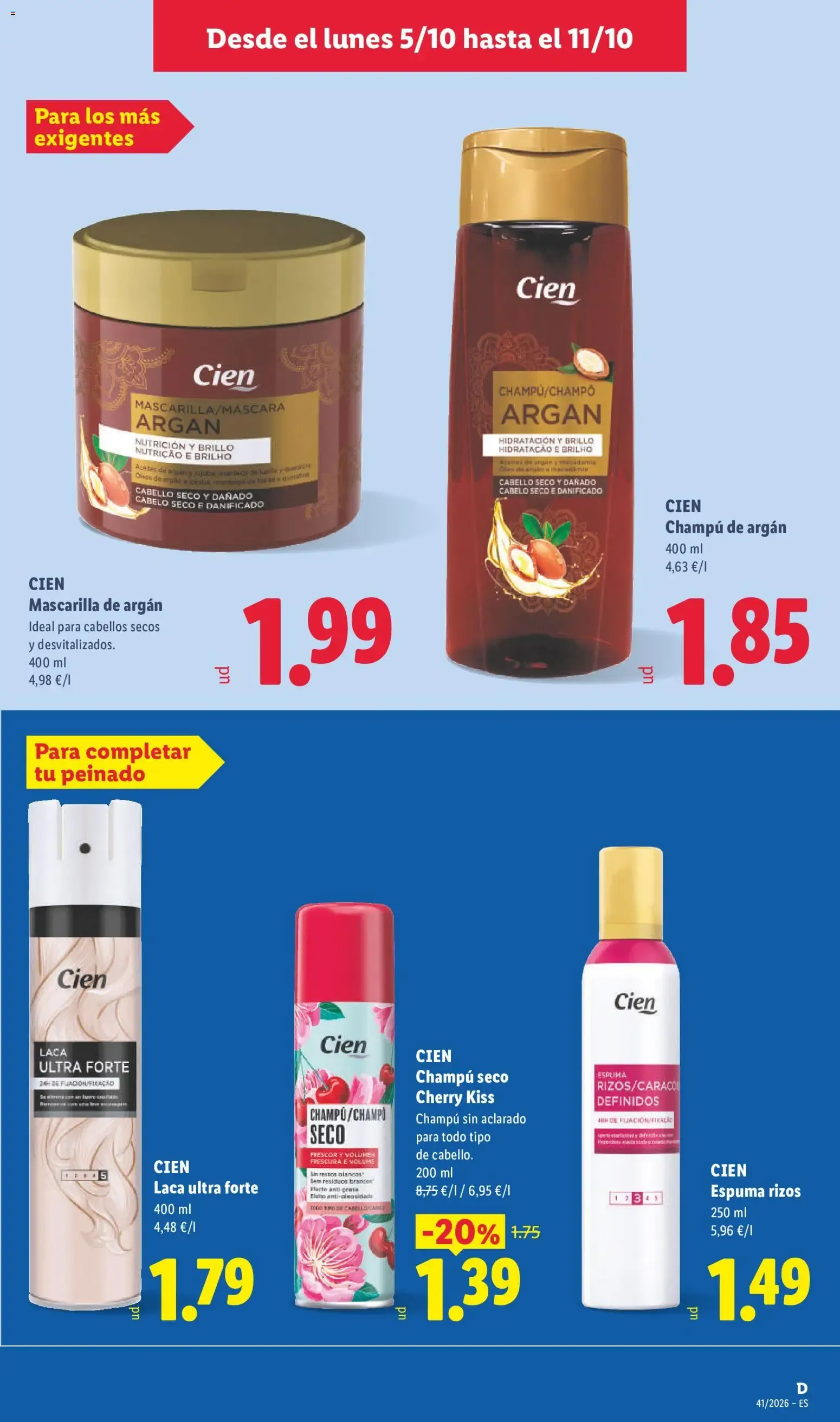 Catálogo de Lidl folleto del 05/10/2026 | Ofertas 5 de octubre al 11 de octubre 2026 - Página 23