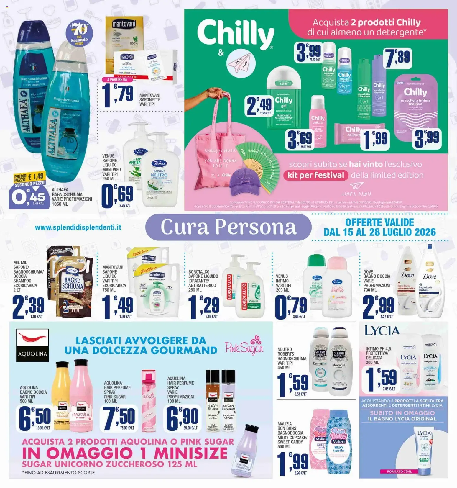 Splendidi e Splendenti volantino dal 15/07/2026 - online Offerte da 15 luglio a 28 luglio di 2026 - Pagina del volantino 2