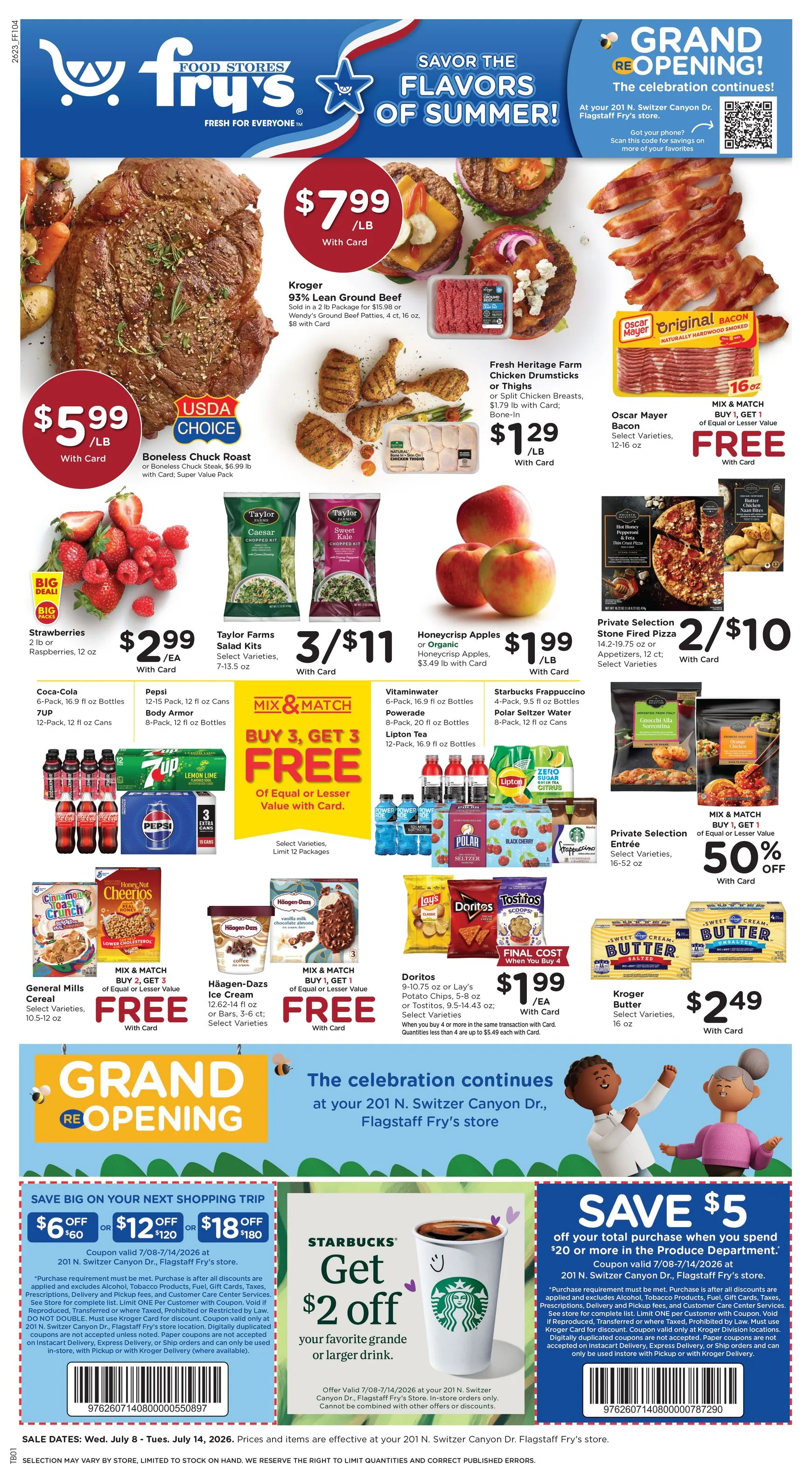 Fry's Food Stores - Grand Reopening - Savor the Flavors of Summer
